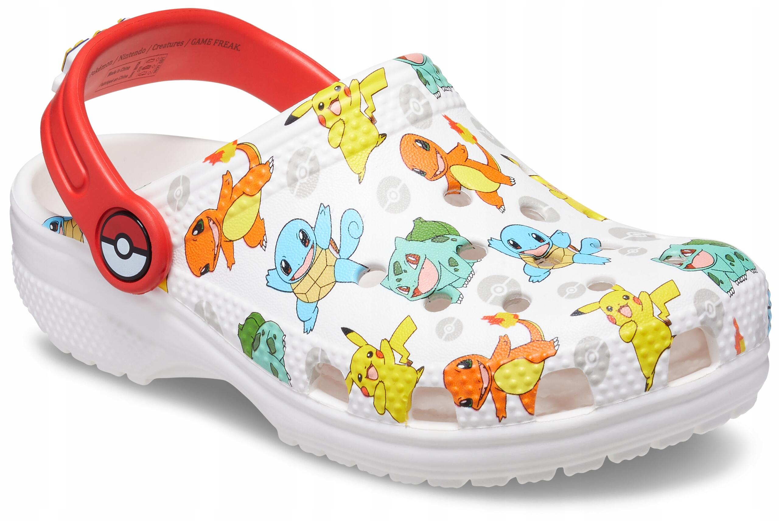 Chodaki Dla Dzieci Crocs Classic Pokemon Clog Kids