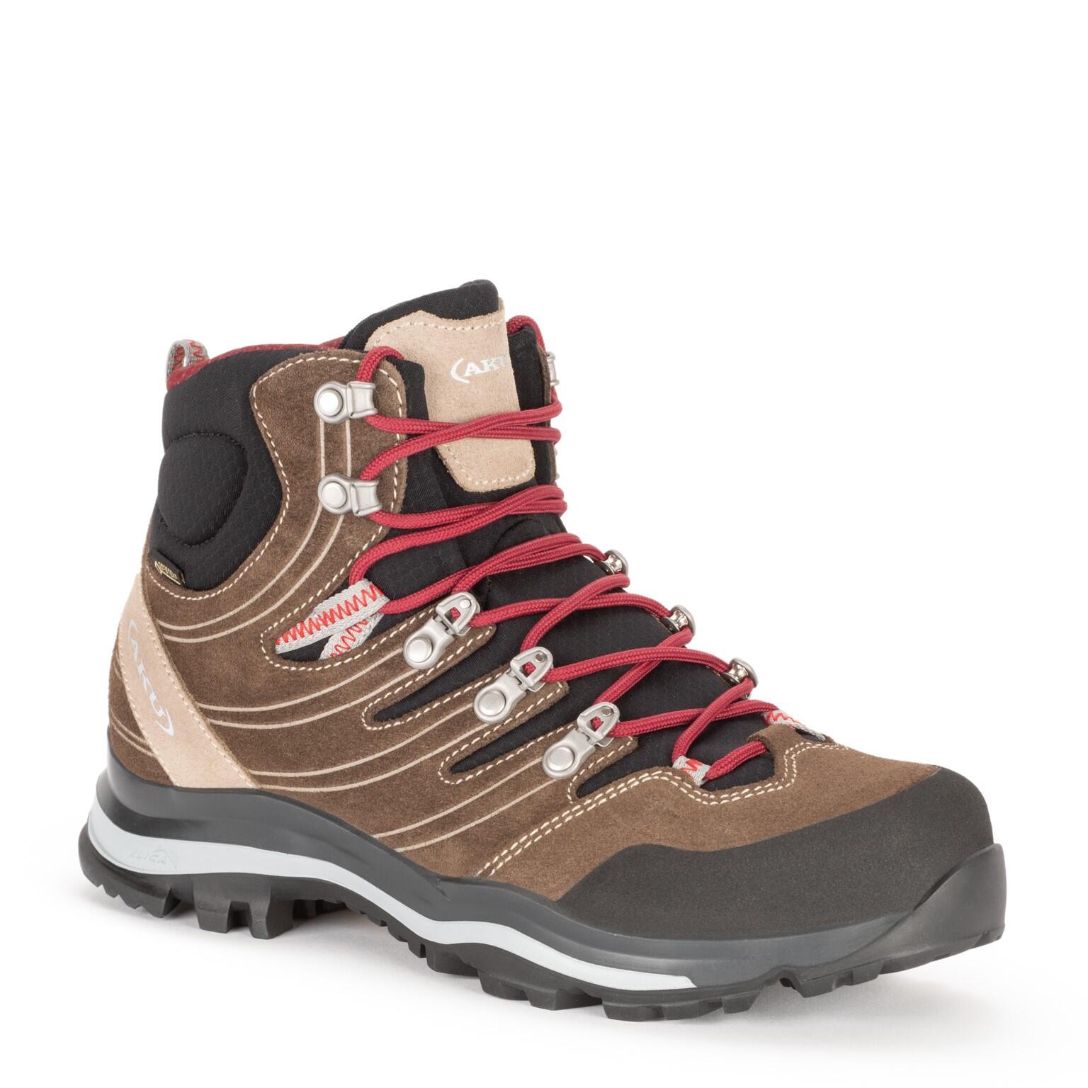 Buty sportowe trekkingowe damskie Aku Alterra Gore-tex skóra wysokie