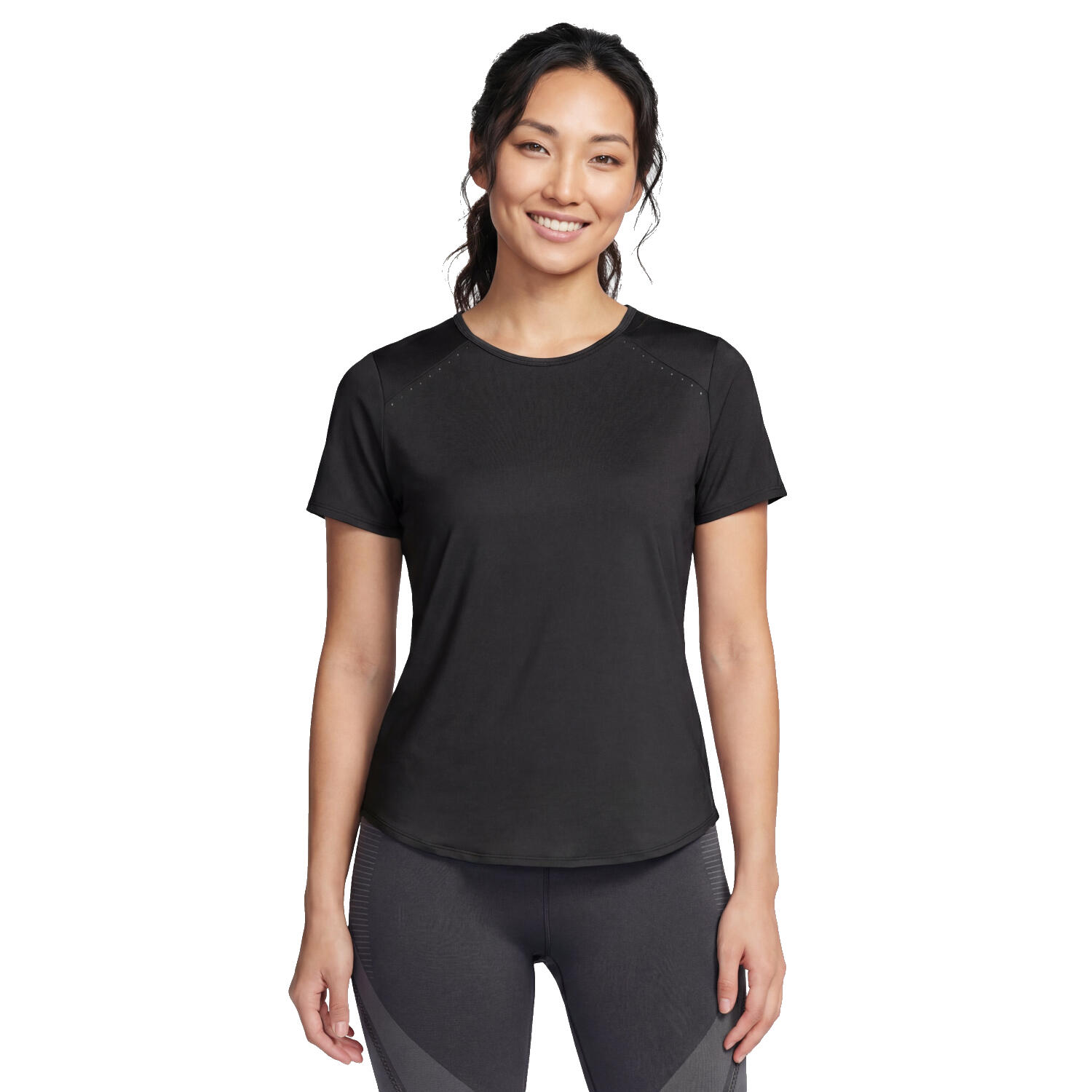T-shirt sportowy z krótkim rękawem damski Stride Performance Tee