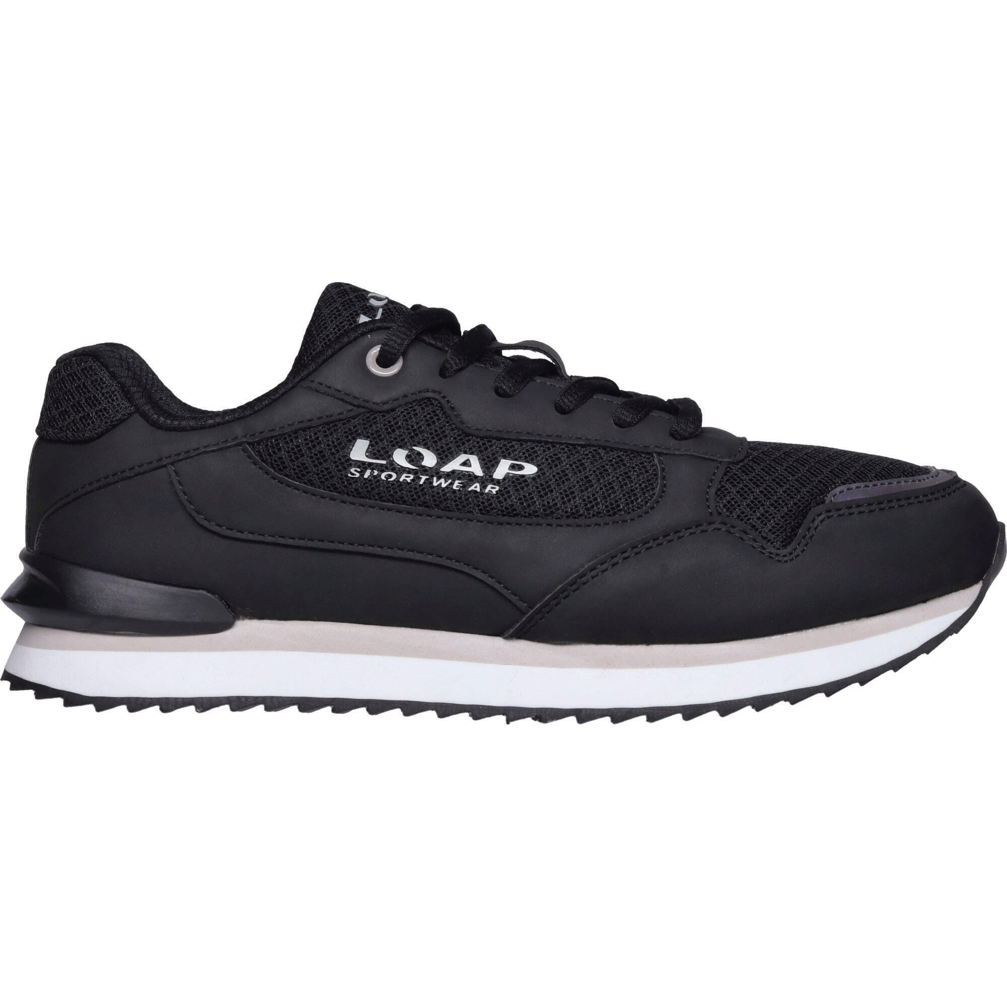 LOAP Byrne J Dziecięce buty casual czarno-szare roz. 37