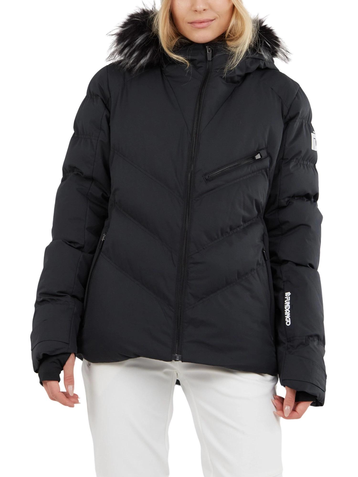 Damska kurtka narciarska Fundango Elyra Fur Padded