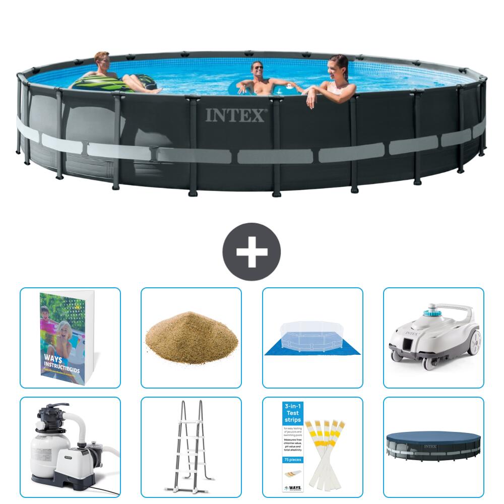 INTEX Basen Ultra XTR Okrągły - 610x122 cm - 9-częściowy S611