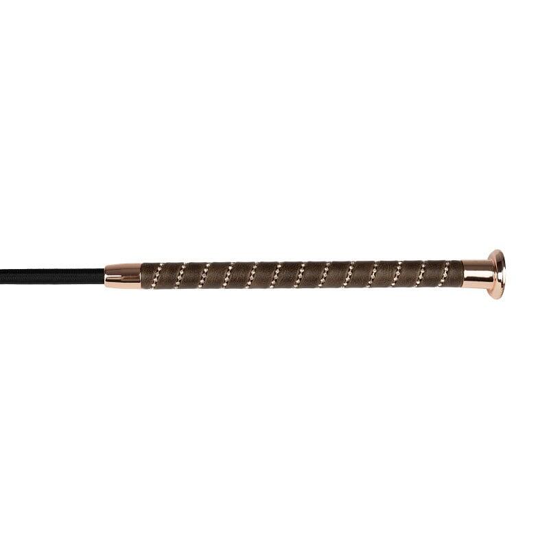 Horka Dresuurzweep Diamant - Bruin Rose