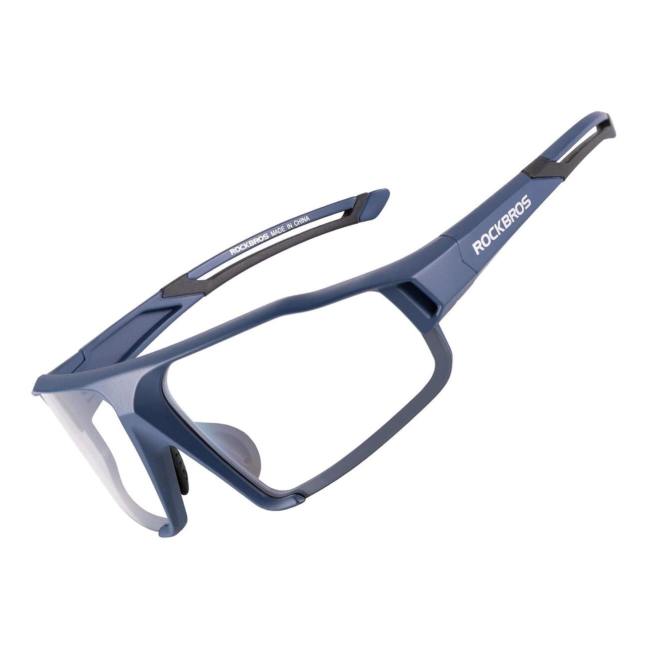 Okulary rowerowe fotochromowe Rockbros SP216BL UV400 - niebieskie