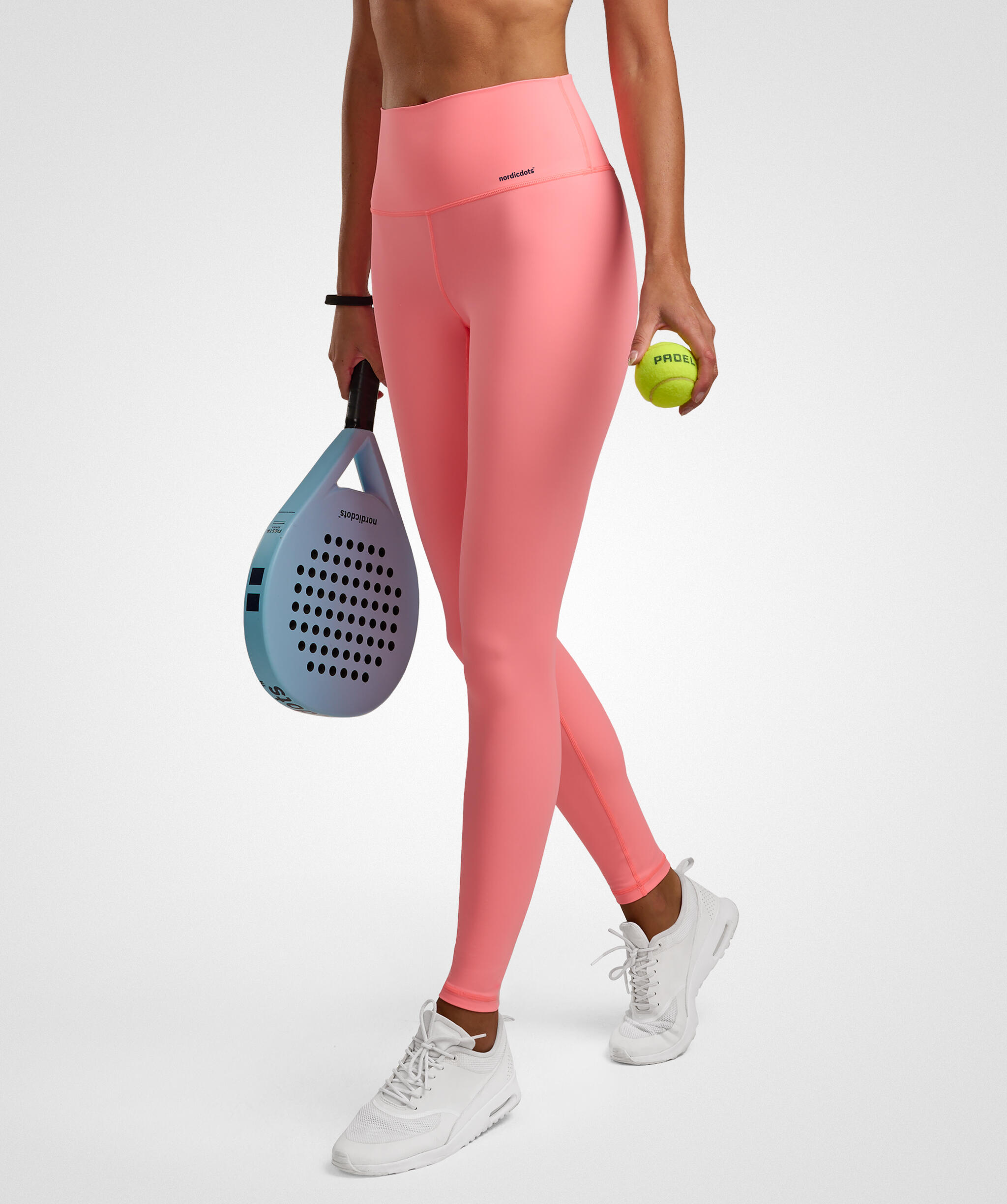 Legginsy do tenisa/padel damskie Smart z kieszenią na piłki
