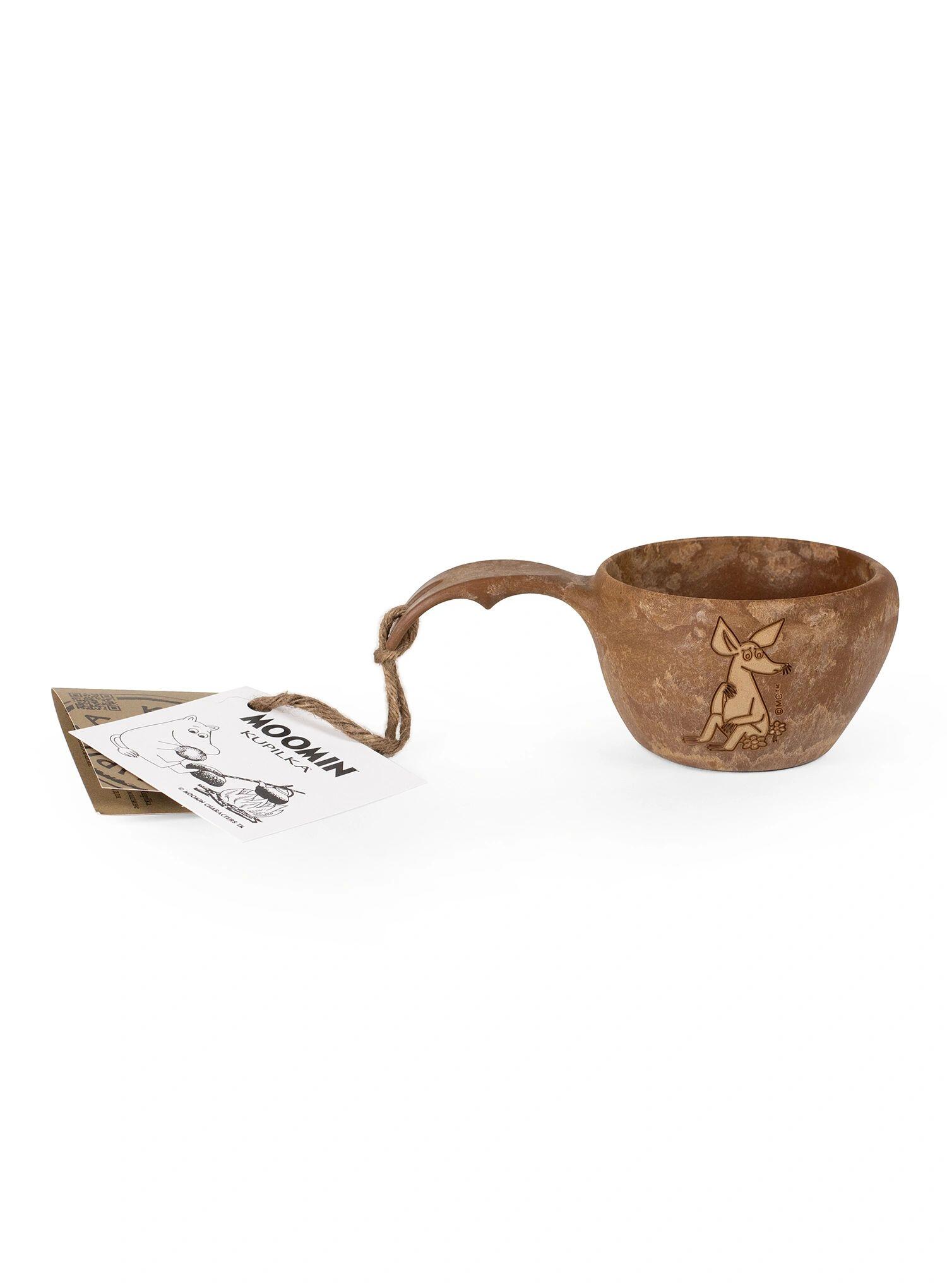 Kubek turystyczny Kupilka 12 Moomin Sniff (0,12 l) - brown