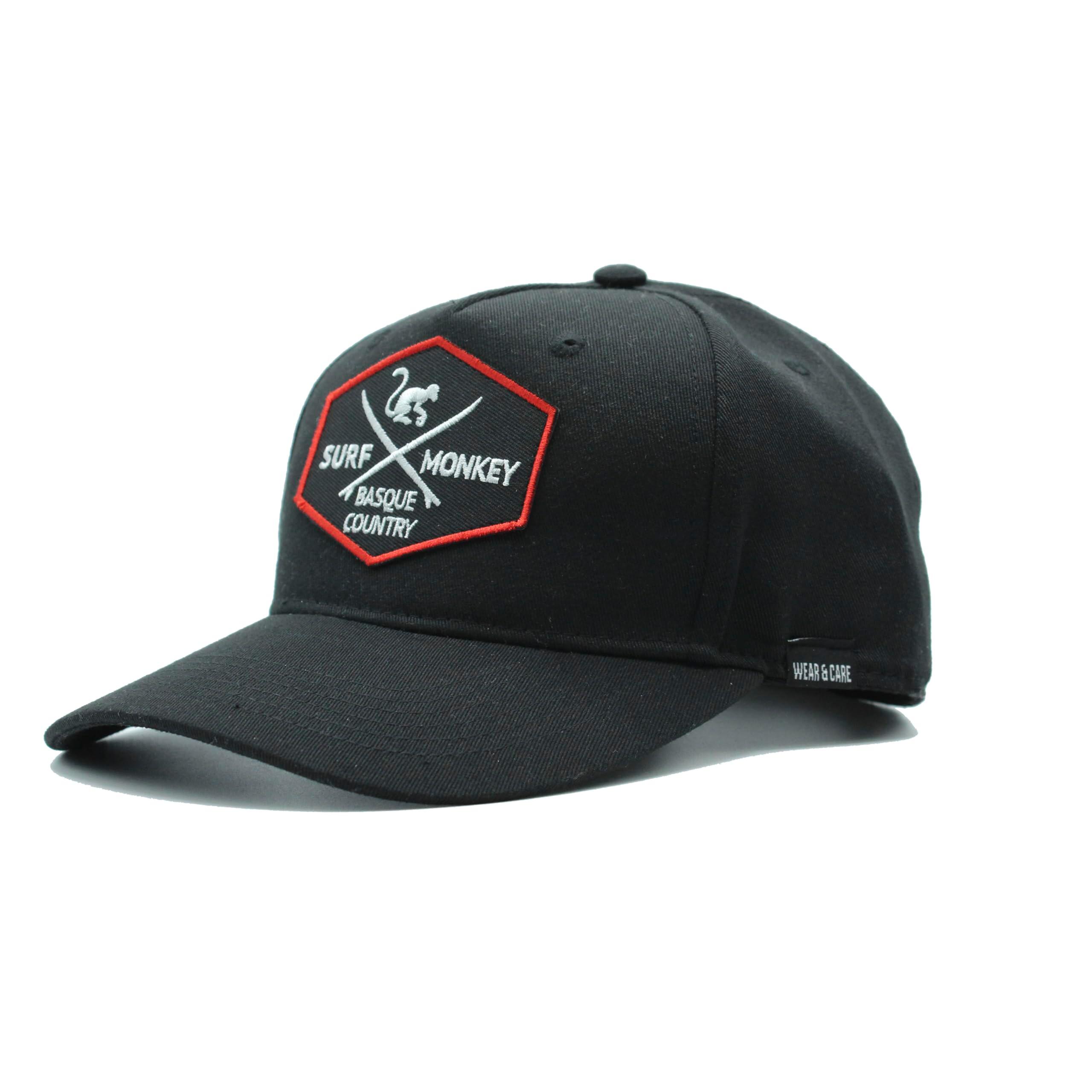 Czapka Trucker - 5 Paneli - Poliester z recyklingu (Czarny)