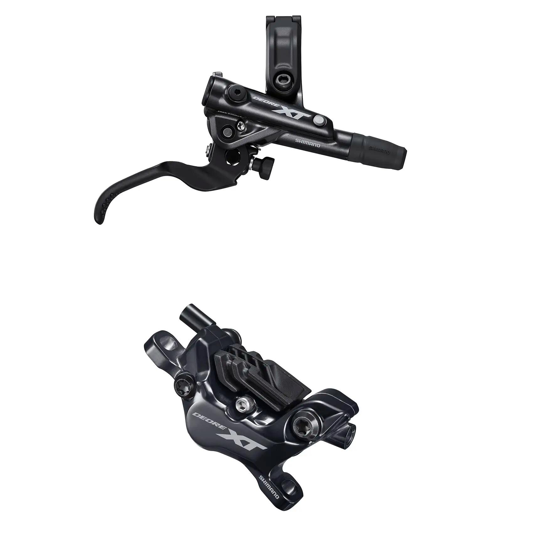 Prawa dźwignia hamulca hydraulicznego z tylnym zaciskiem Shimano Deore XT BL-M81