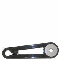 Hesling Ride osłona łańcucha 28 cal czarny - 66 cm tworzywo