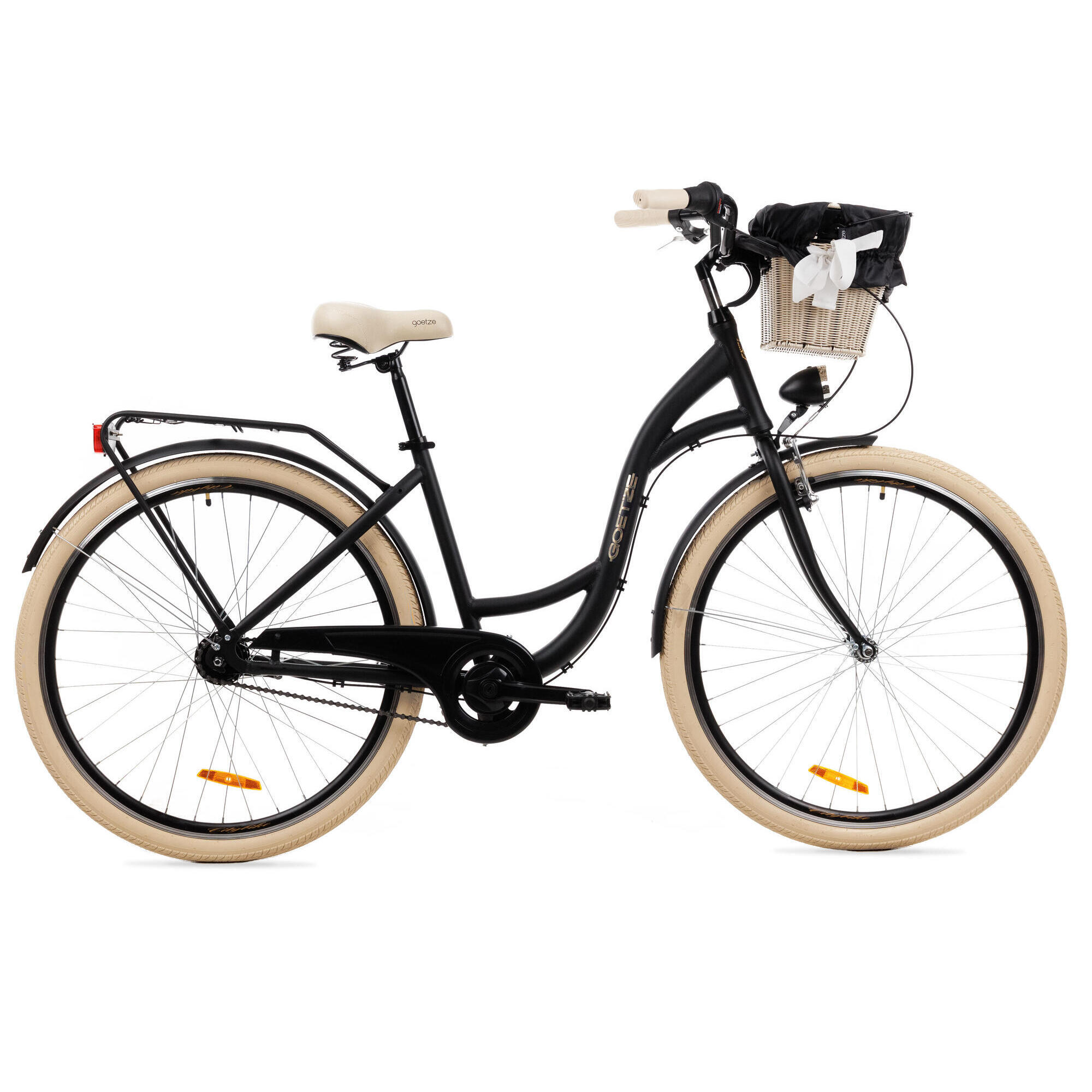 Rower Miejski Damski GOETZE Style 28 Alu 7s  Kosz