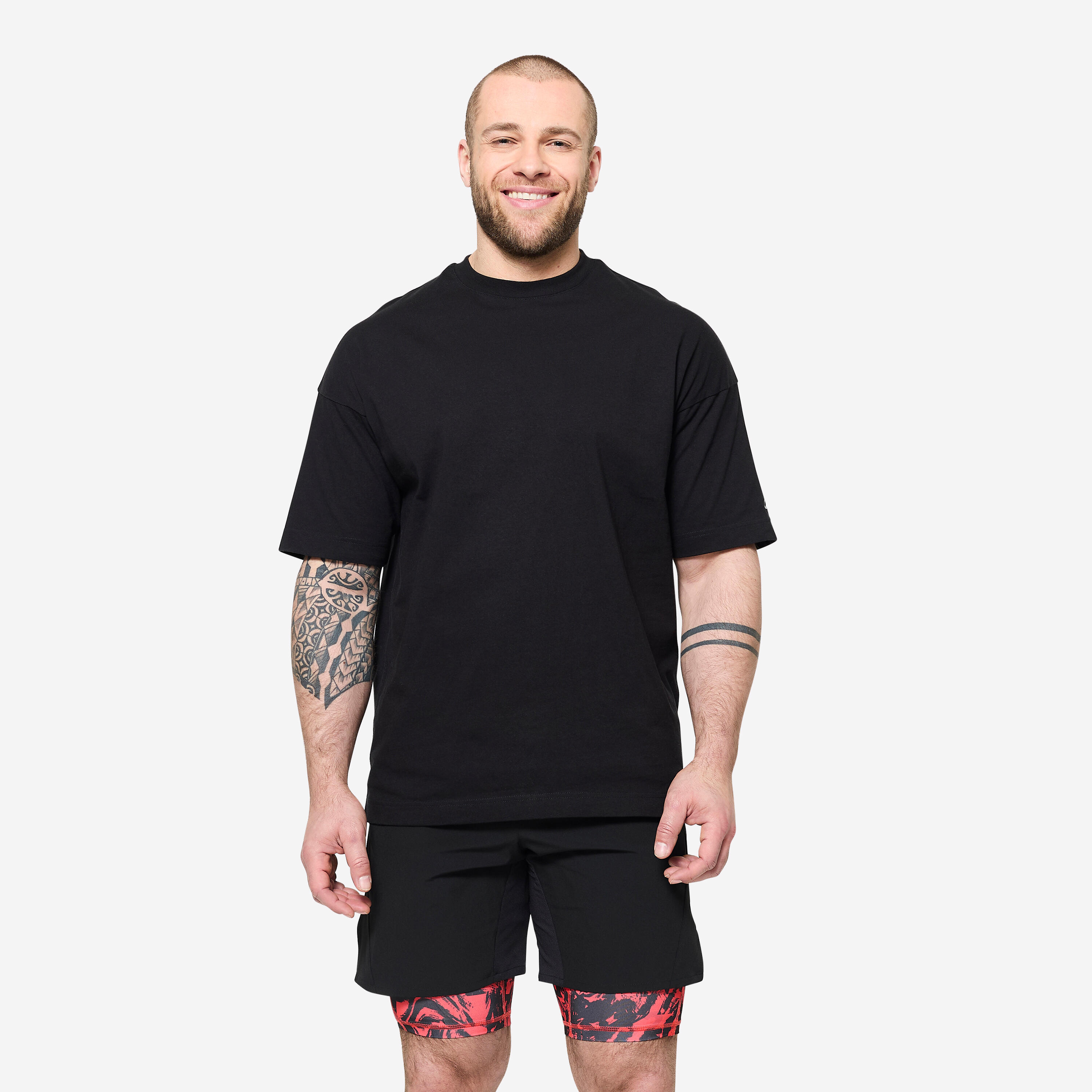 Koszulka z krótkim rękawem męska Domyos Gym & Pilates