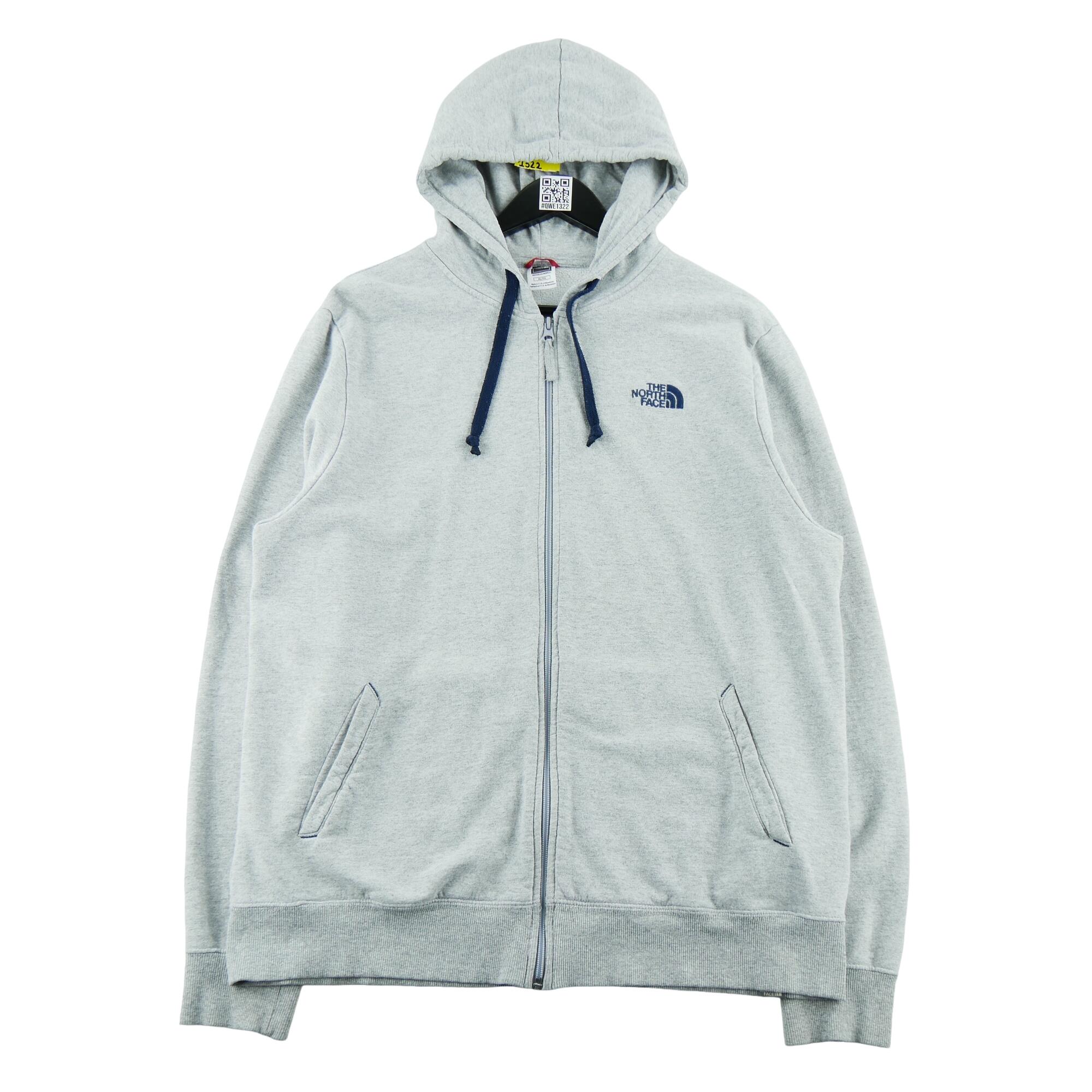 Second life - Bluza męska z kapturem na suwak The North Face - Stan dobry