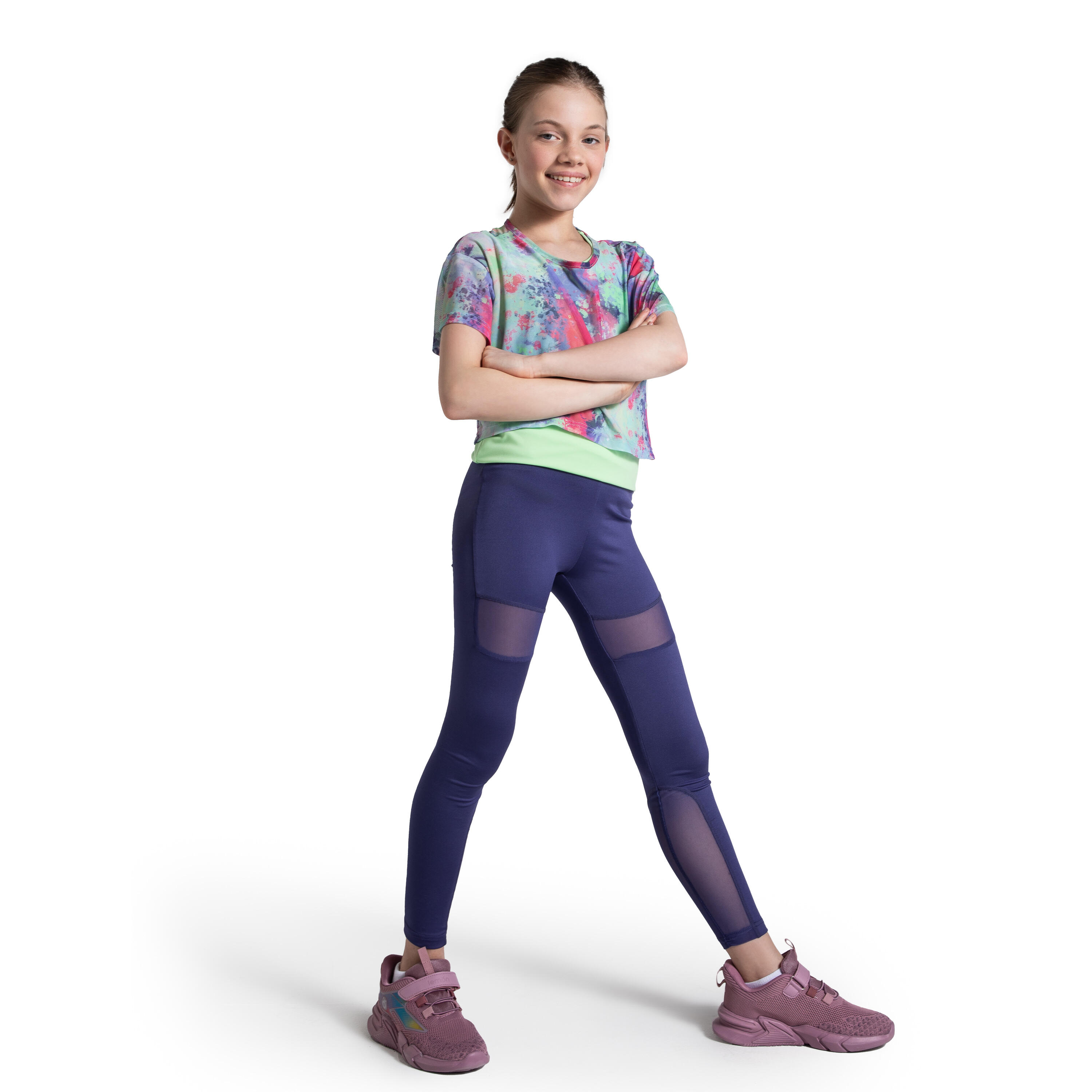 Legginsy do gimanstyki dla dzieci Lemon Explore WL5