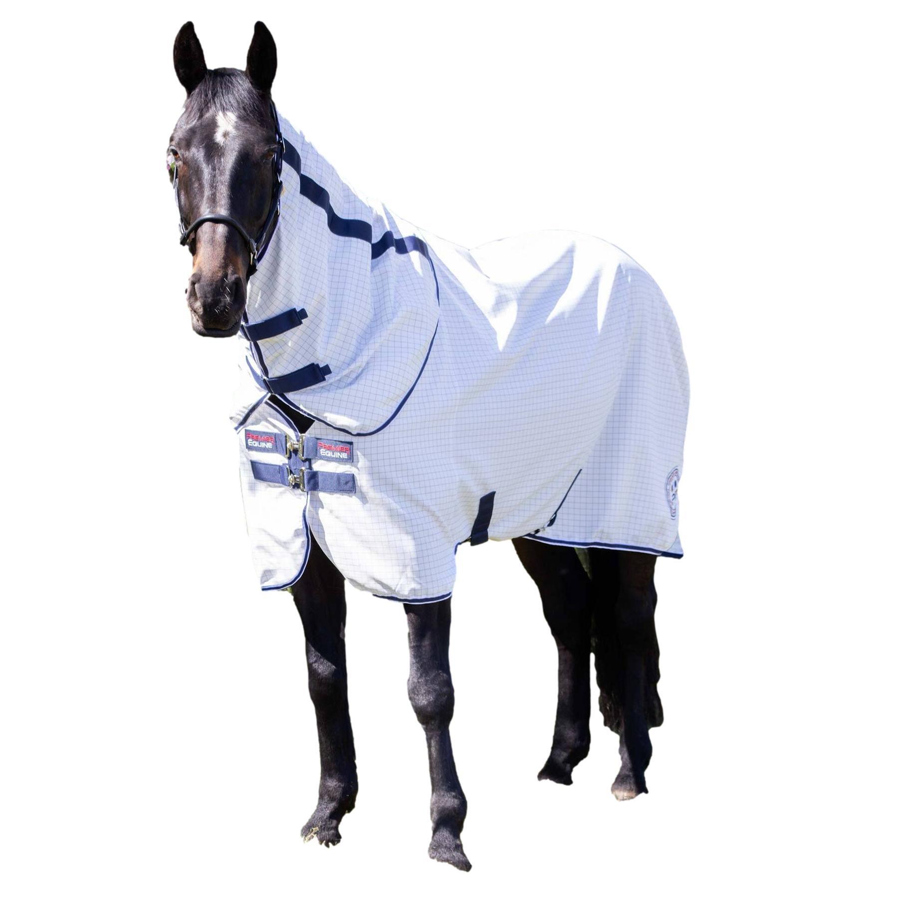 Derka przeciw muchom dla koni z osłoną szyi Premier Equine