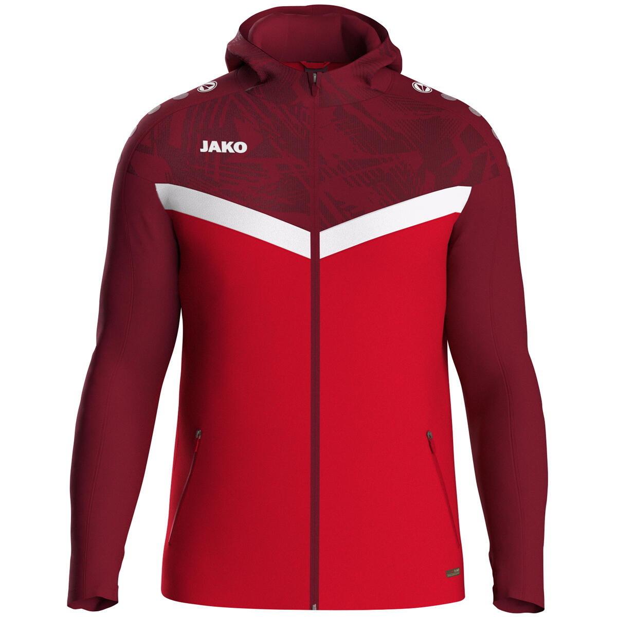 Bluza dresowa z kapturem zapinana na zamek Jako Iconic