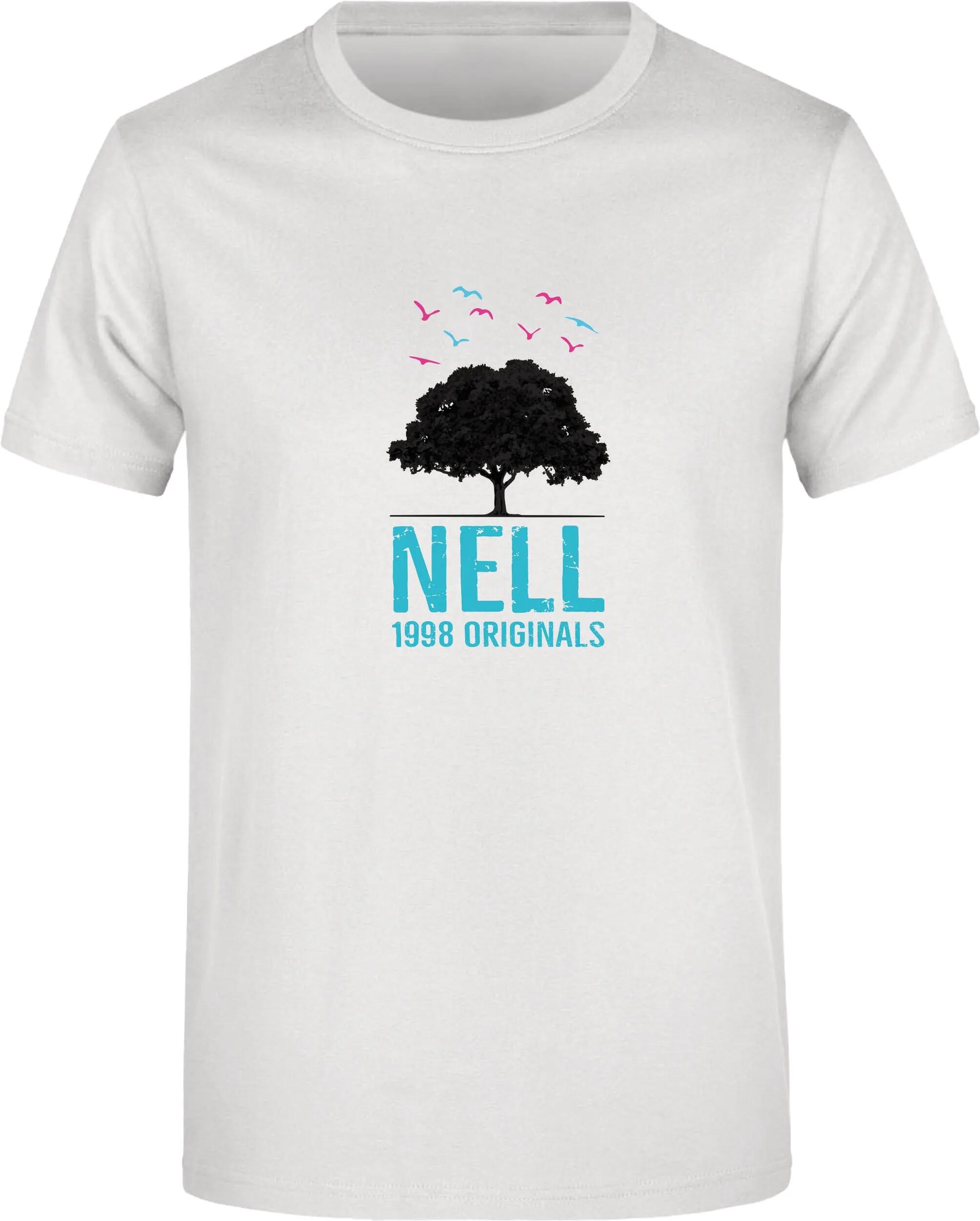 T-shirt męski Nell Alvin biały