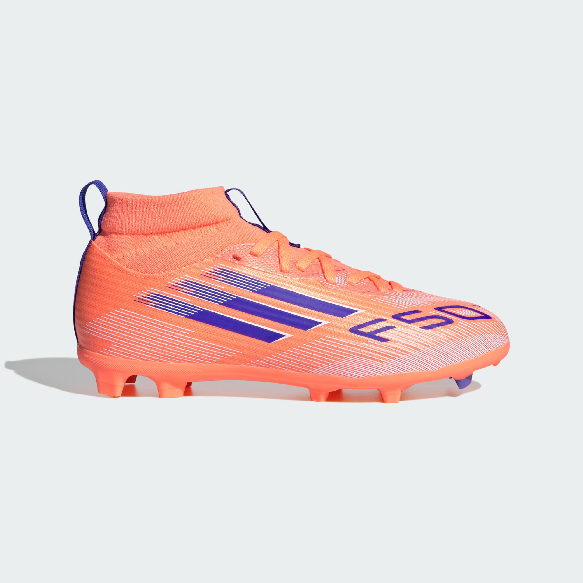 Buty piłkarskie dla dzieci F50 League Mid Firm/Multi-Ground