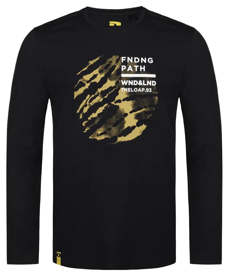 T-shirt męski Loap Aldar Czarny