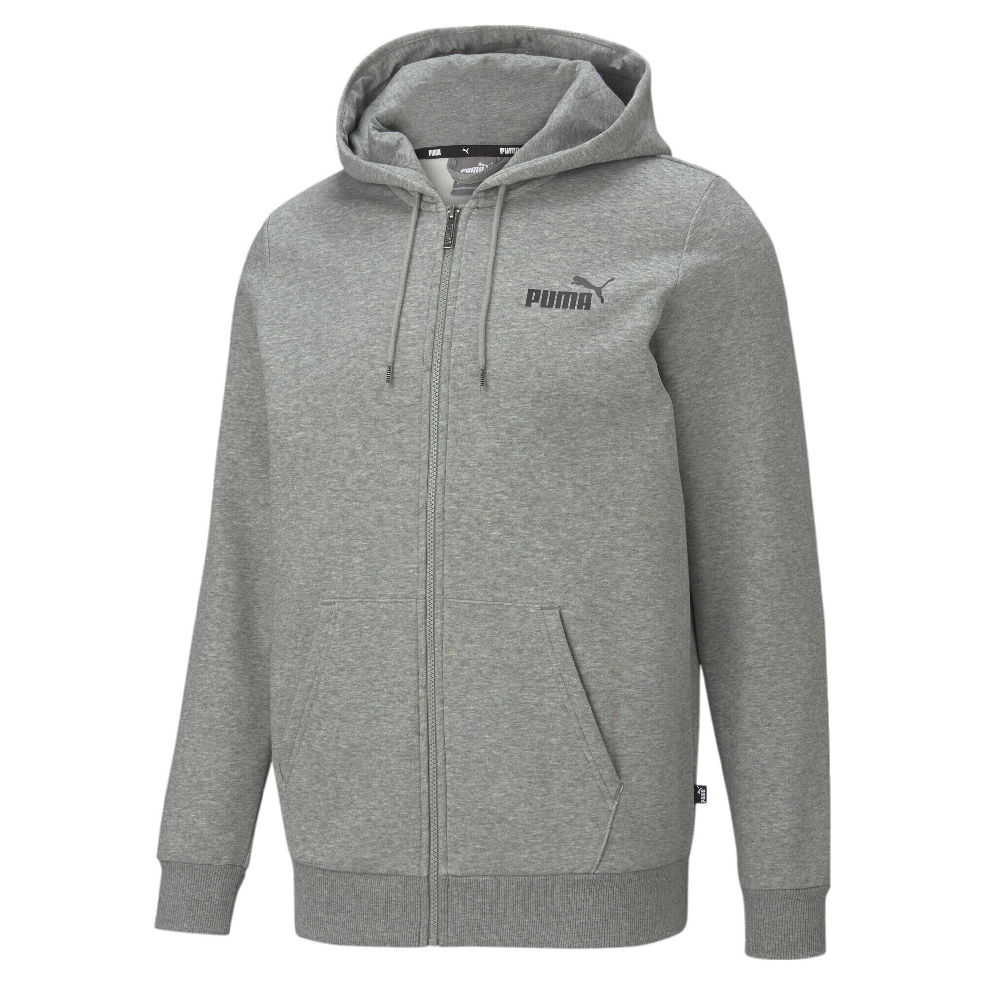 Bluza z kapturem Puma Essentials Full-Zip Logo, Mężczyźni