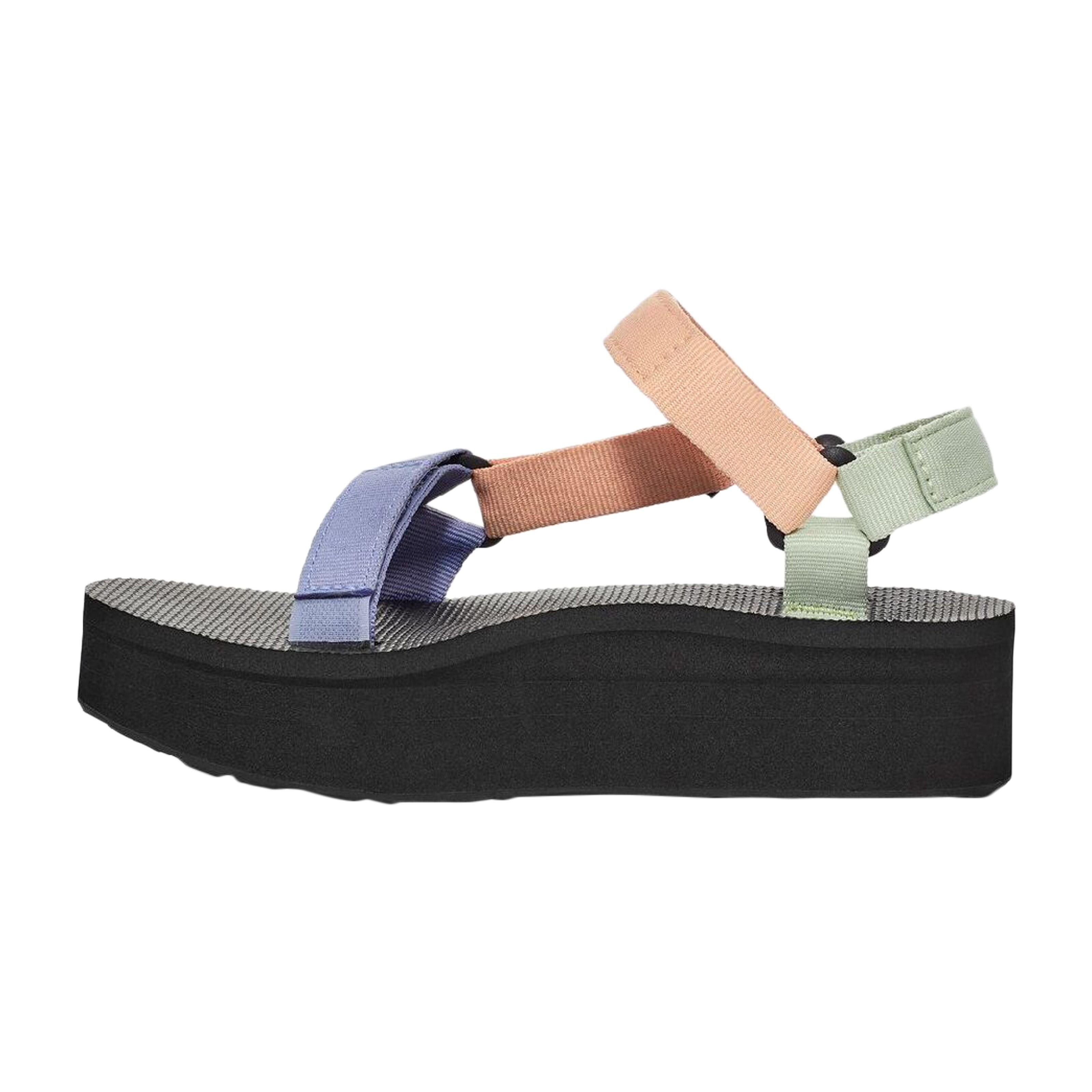 Sandały TEVA W FLATFORM UNIVERS Wielokolorowy