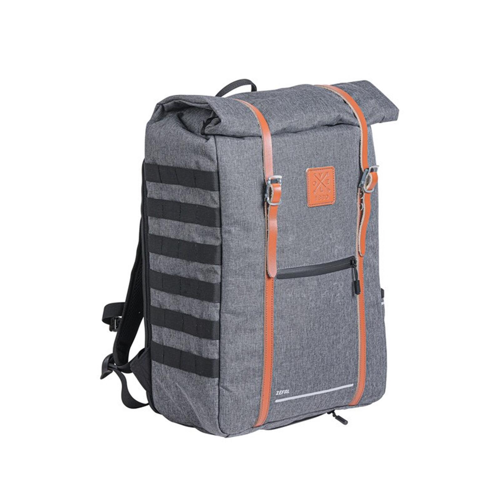 Plecak boczny na rower - wykonany z materiału z recyklingu Zefal Urban 30 x 45 x