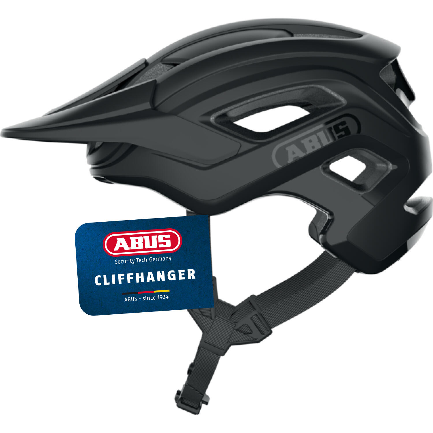 Kask rowerowy szosowy „Cliffhanger”, czarny