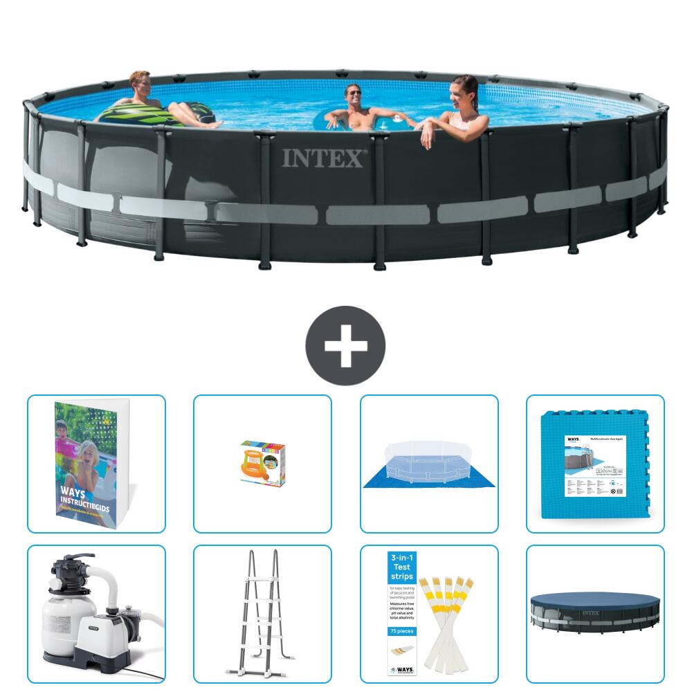 INTEX Basen Ultra XTR Okrągły - 610x122 cm - 9-częściowy S570