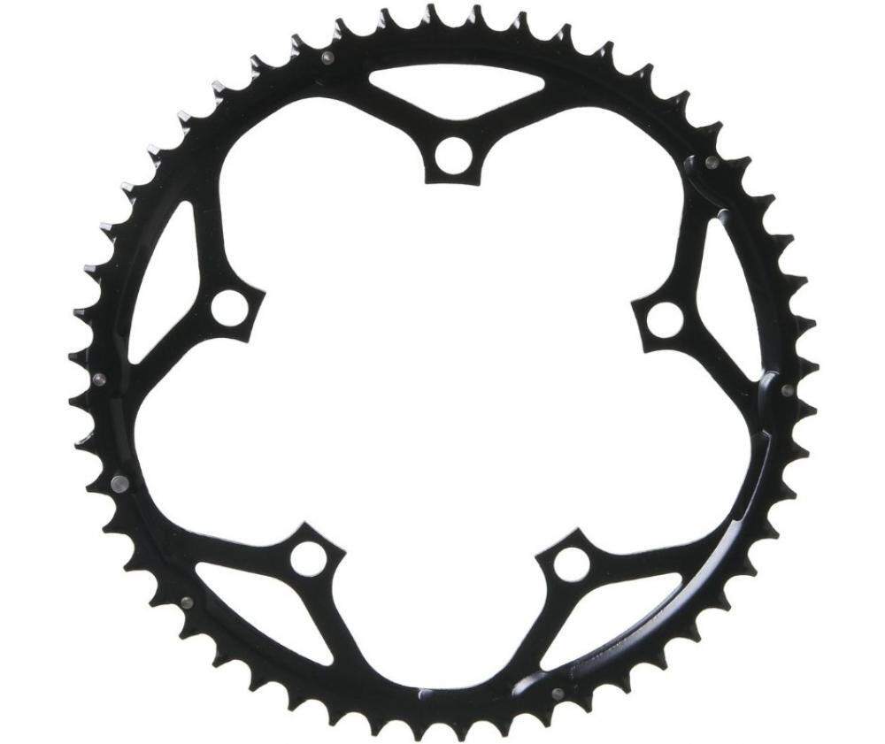 Truvativ tarcze 3x10 stalowe 42T/52T BCD 130 mm, Matt Black