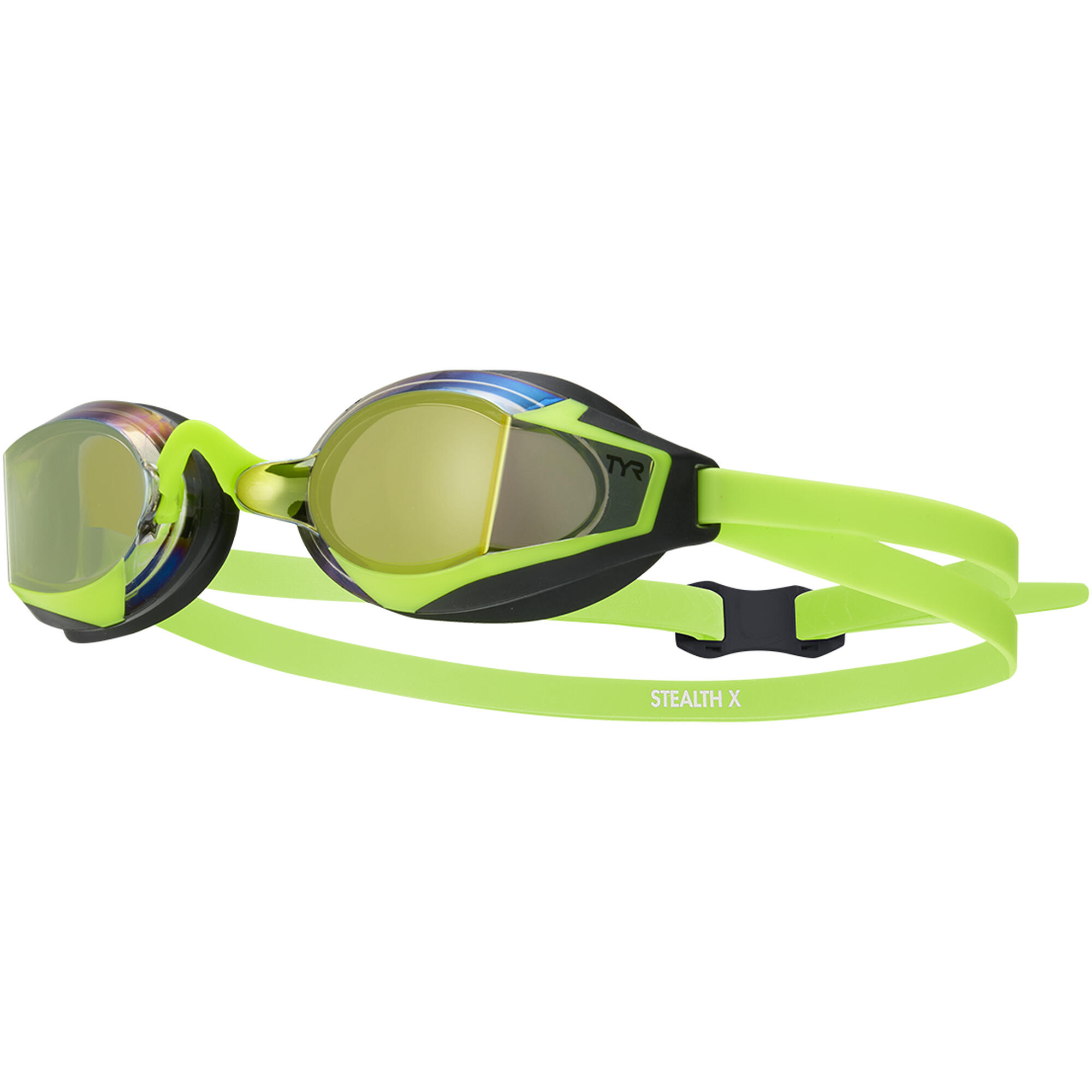 Okularki pływackie TYR Stealth-X Adult z lustrzanymi szkłami