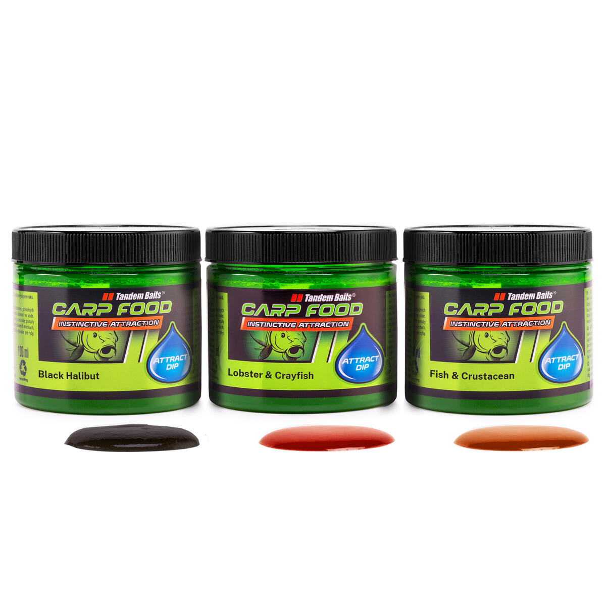 Dip Karpiowy Carp Food Attract 100ml Mix rybny – 3 sztuki