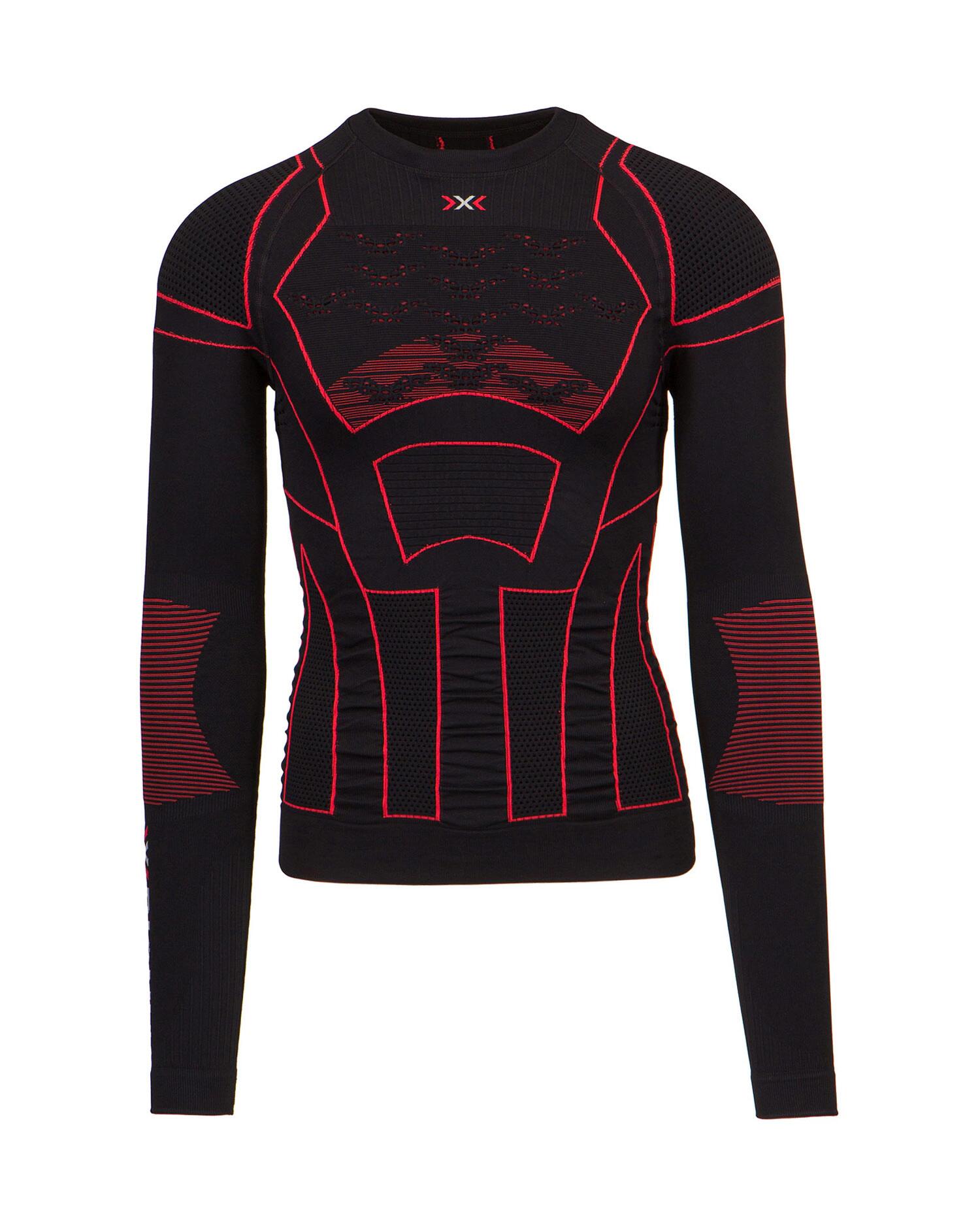 Koszulka z długim rękawem męska BIONIC MOTO ENERGIZER 4.0 Black Red
