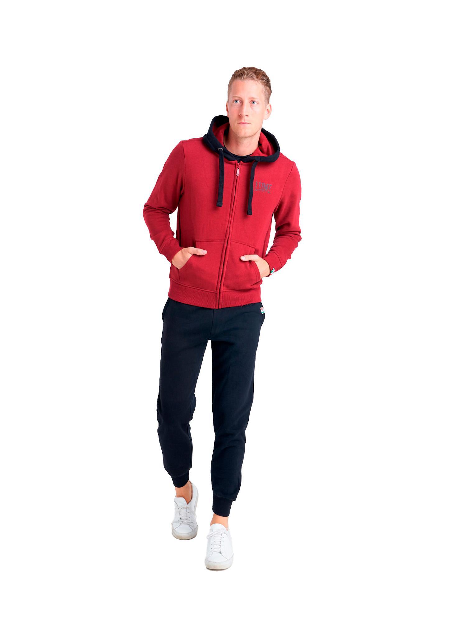 Bluza z bawełna z kaptur na co dzień na siłownię