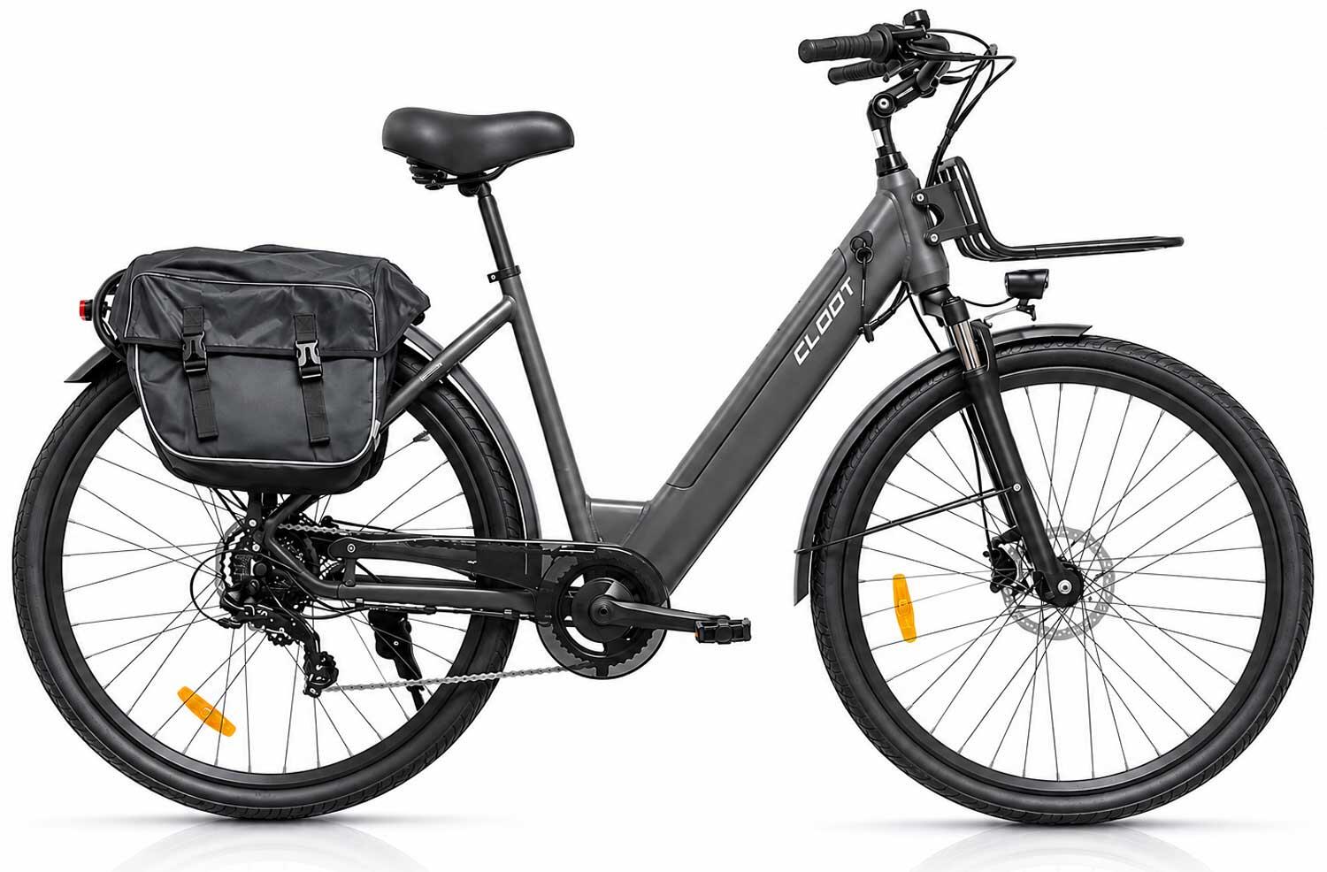 Rower elektryczny miejski CLOOT HELSINKI 700 470Wh duży zasięg