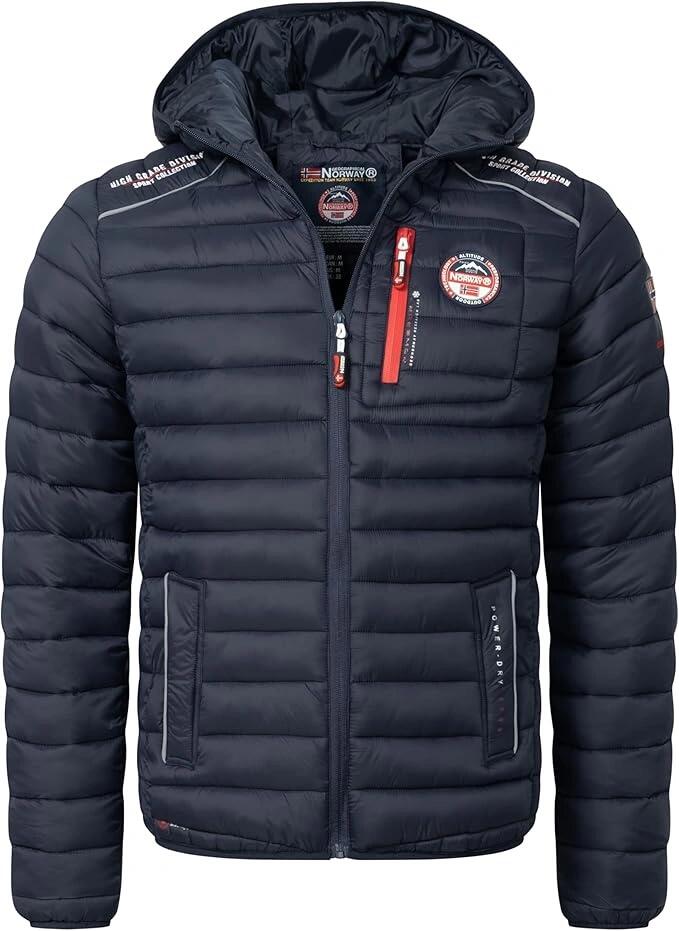 Kurtka męska Geographical Norway BRICK NAVY GTX 068 (WY6358H/GN-MARINE).