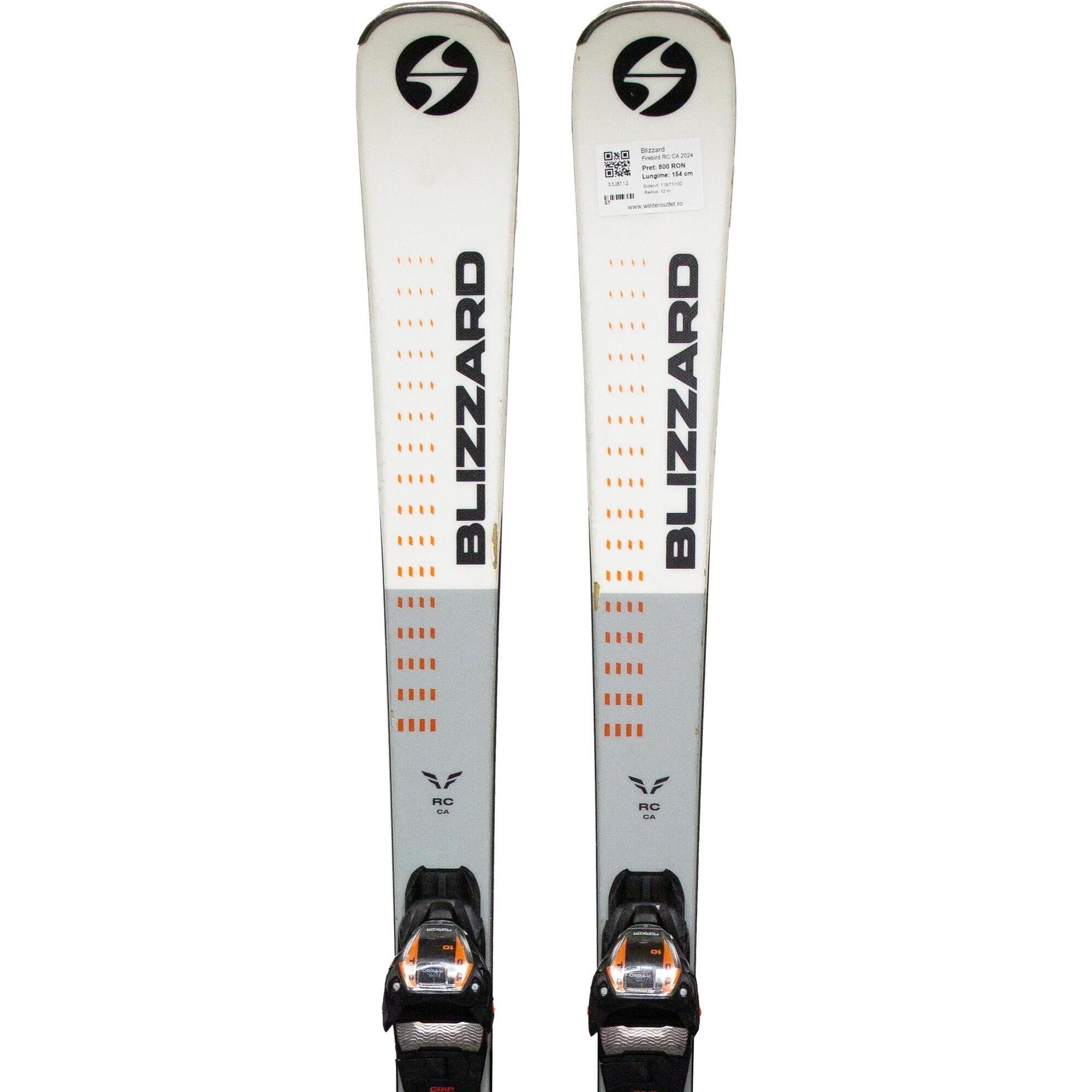 Second Life- Narty BLIZZARD Firebird RC CA 2024  154 cm- Stan dobry