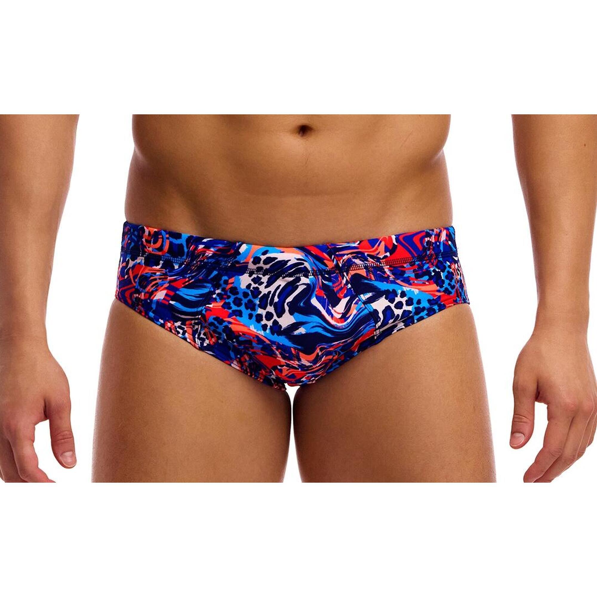 Kąpielówki męskie Funky Trunks Mad Cat - slipy