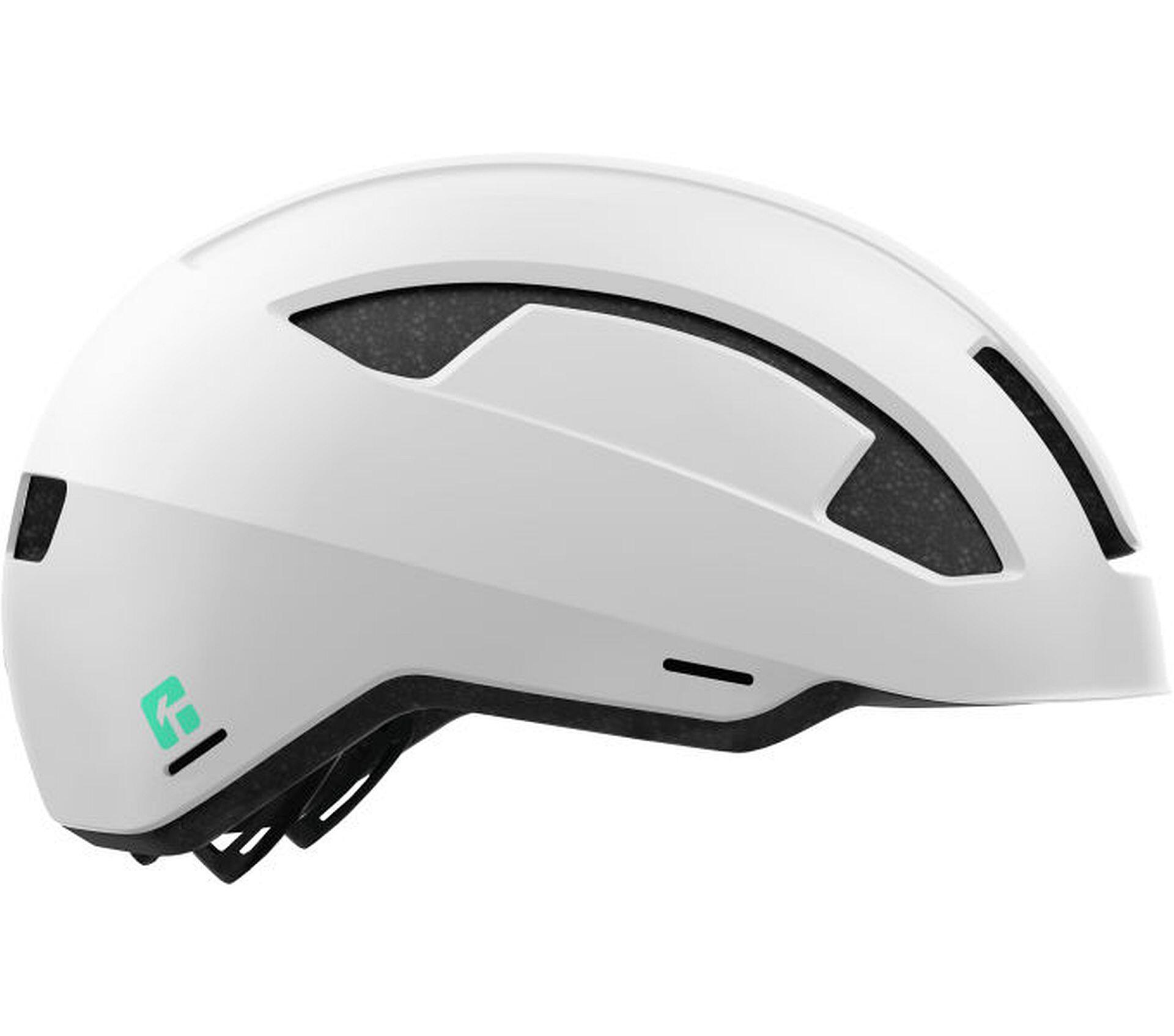 Kask miejski Zen KinetiCore, matowa biel