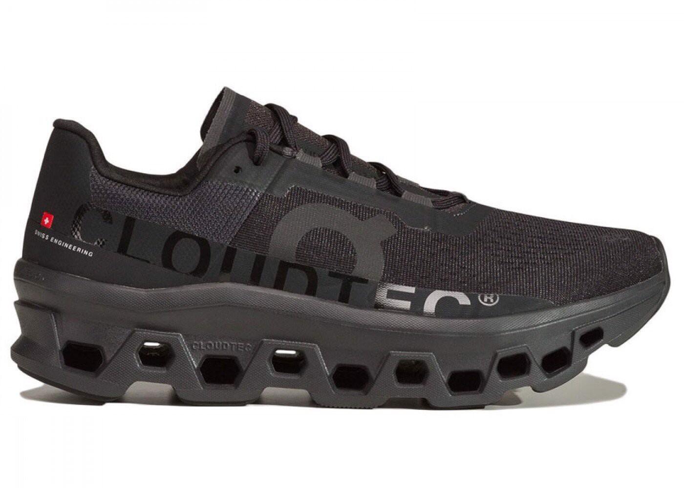Buty do biegania męskie On Running Cloudmonster Czarne