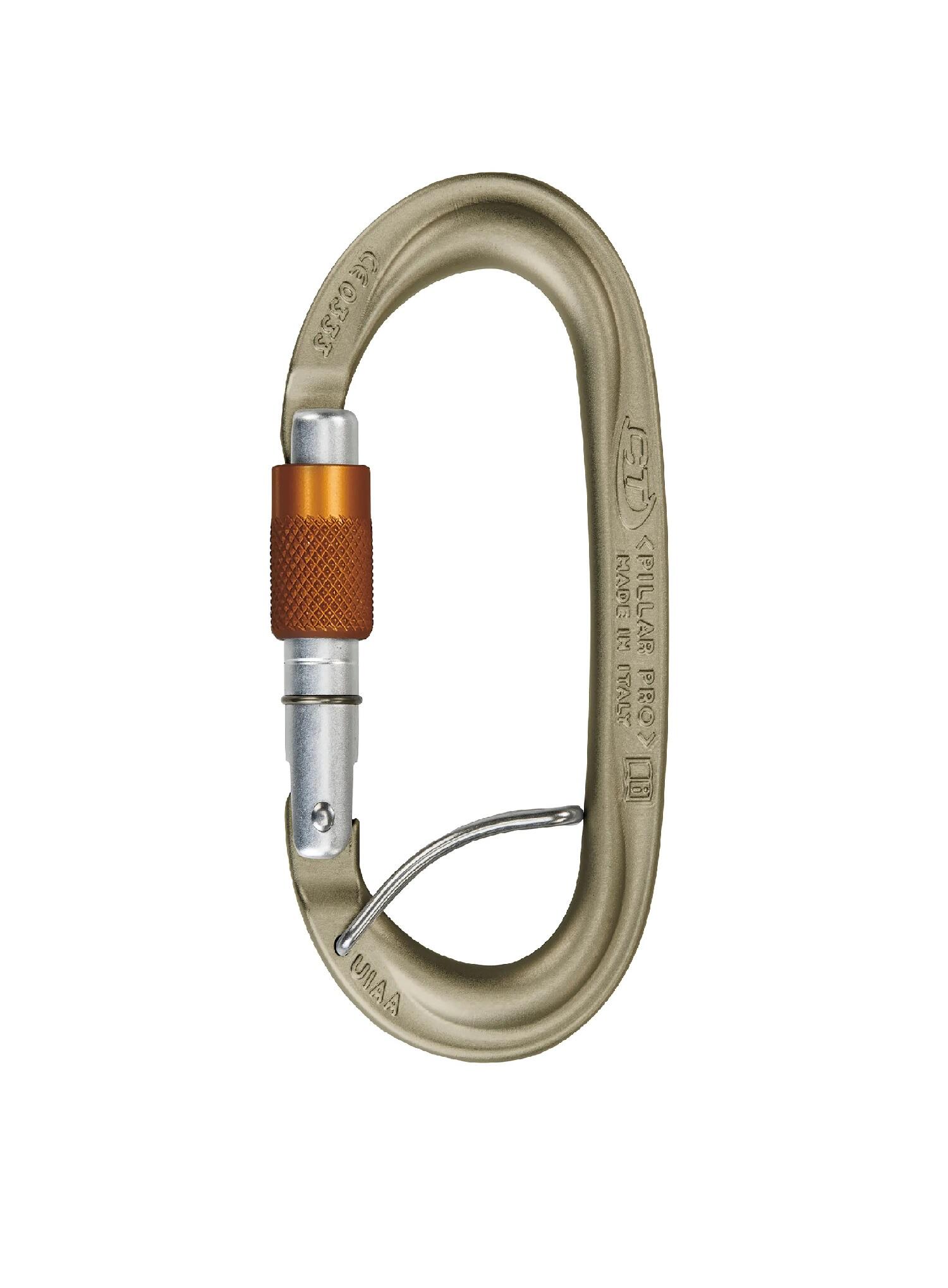Karabinek do wspinaczki Climbing Technology Pillar Pro HC SGL