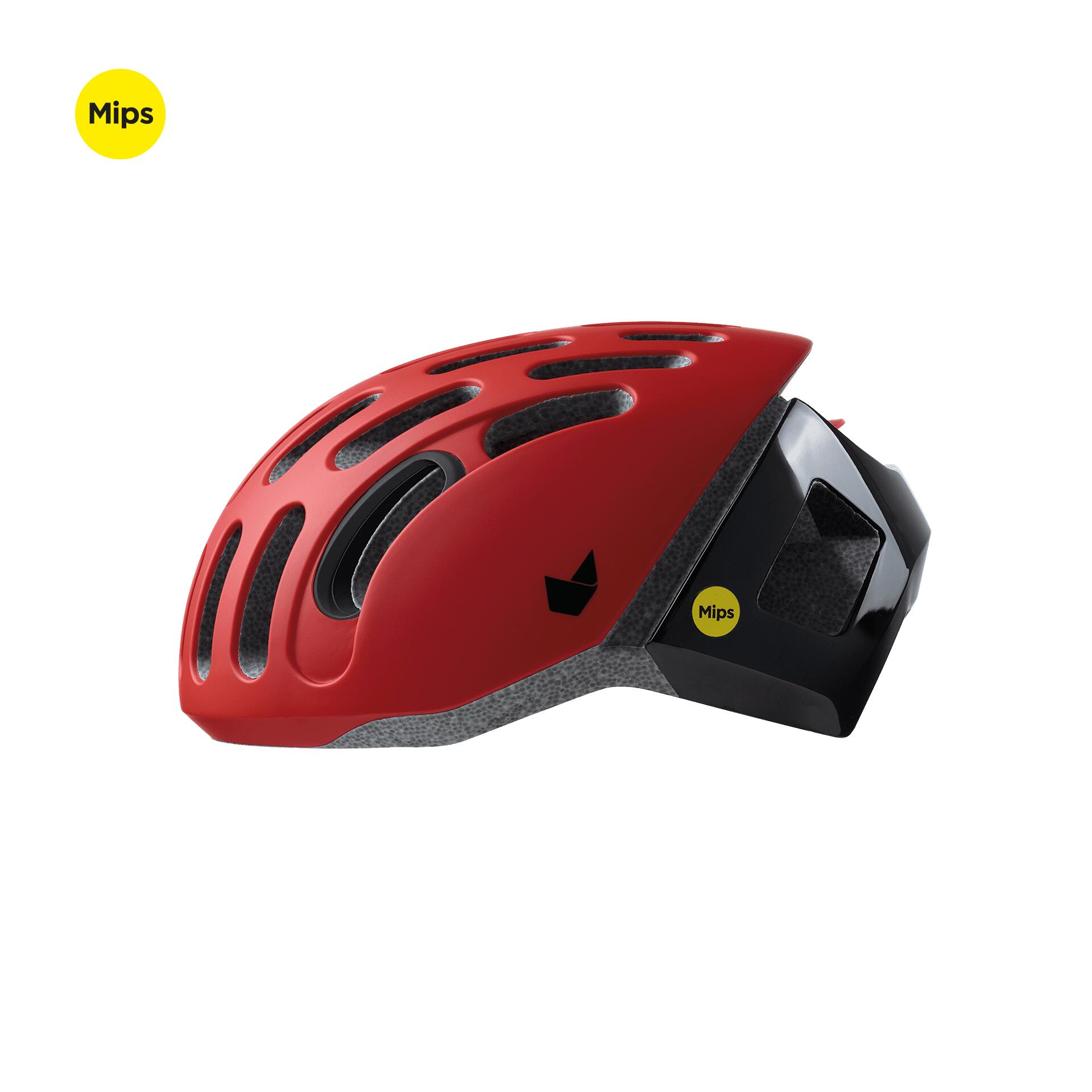 CATLIKE Whisper II - Kask Performance Szosa MTB Gravel - Red matte