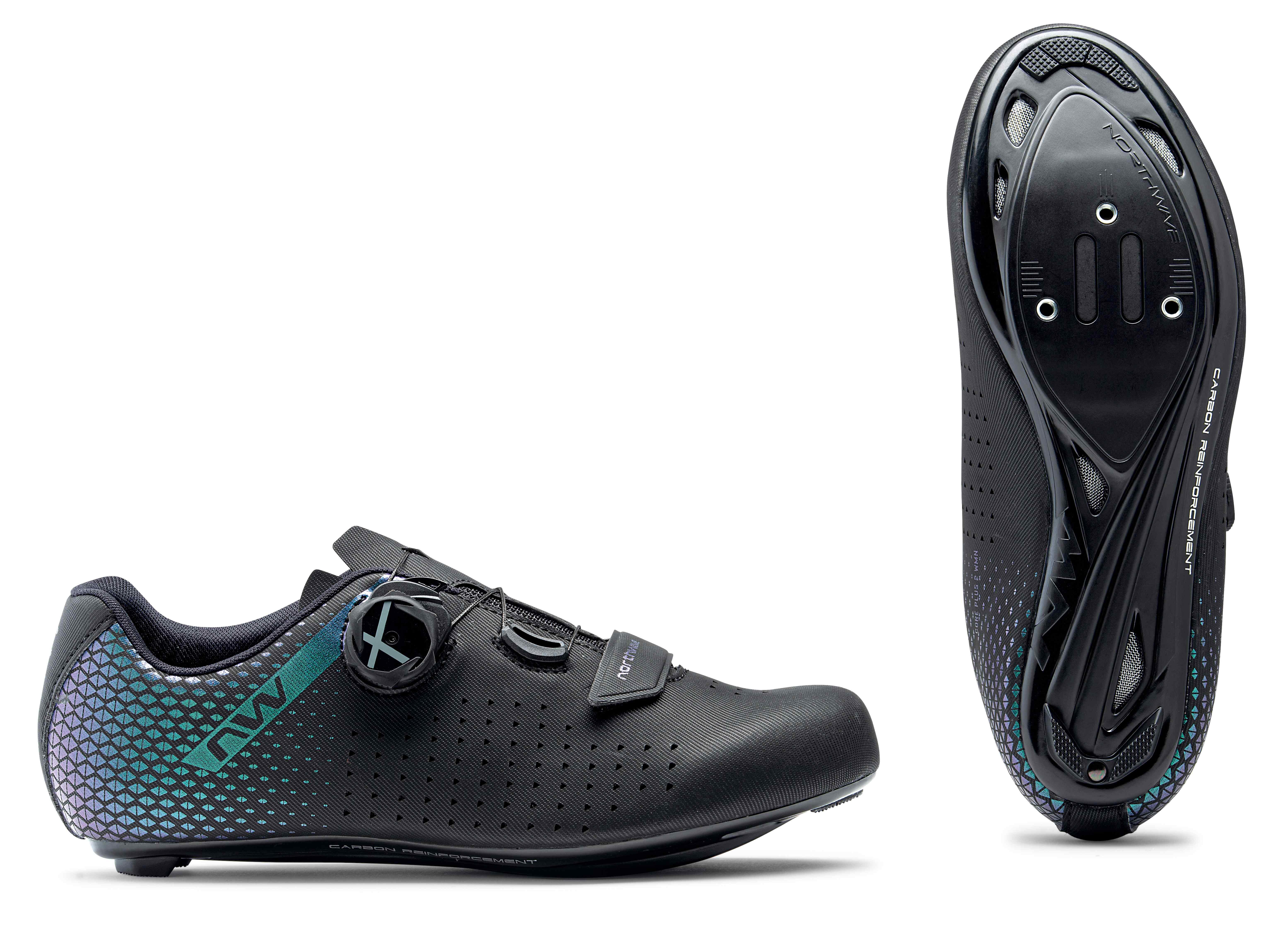 Buty rowerowe szosowe damskie NORTHWAVE Core Plus 2 Wmn czarne