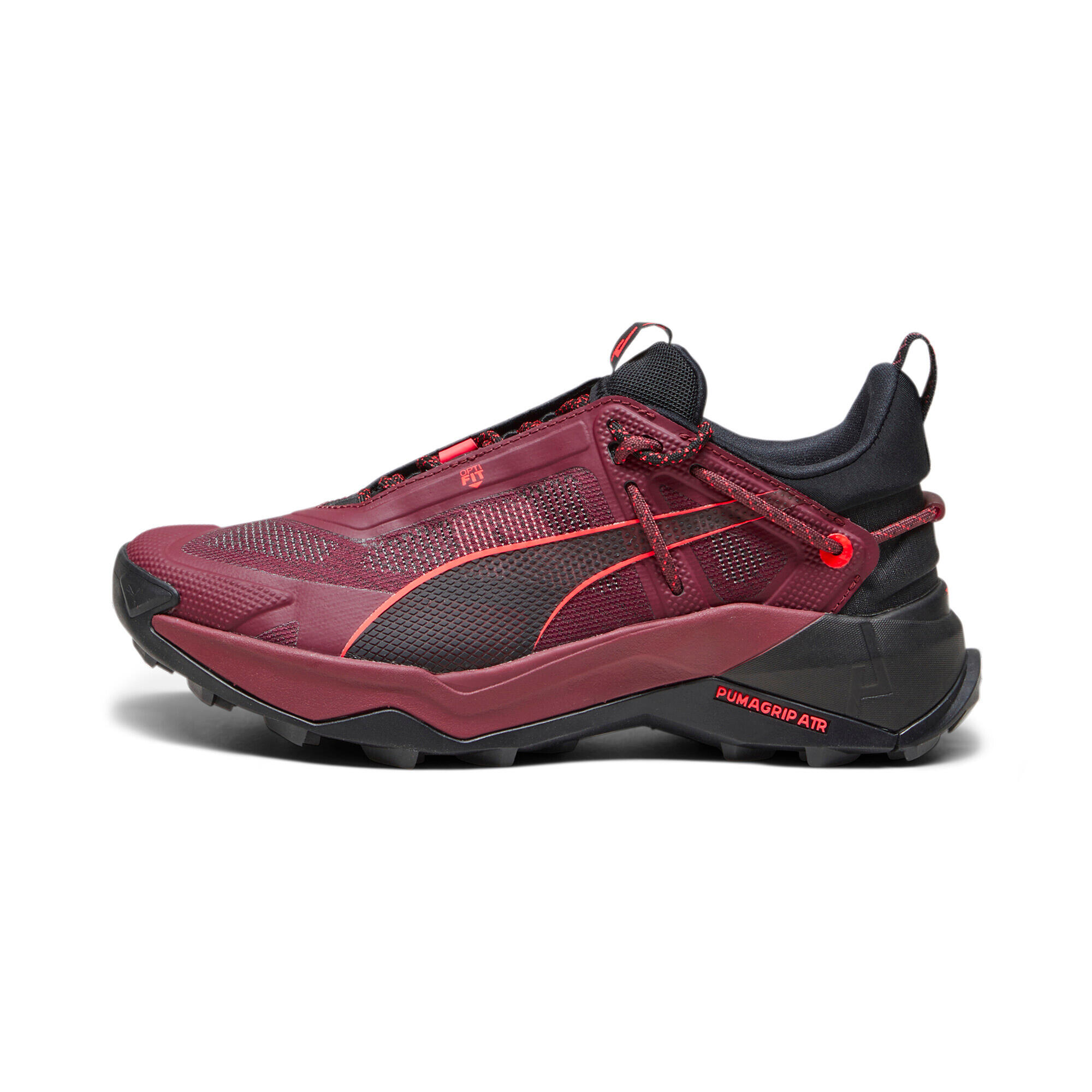 Buty trekkingowe PUMA Explore NITRO dla kobiet - Dark Jasper-Black-Fire Orchid