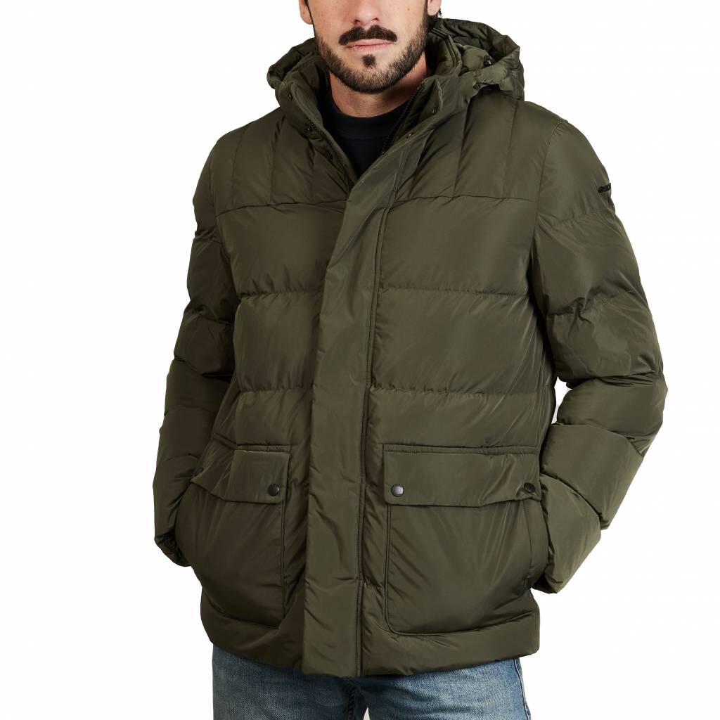Kurtka GEOX MHILSTONE SHORT JKT Zielony