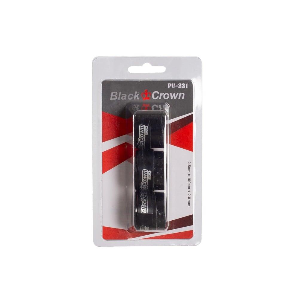 Blister 3 Perforated Black Crown Overgrips Negro ÚNICA
