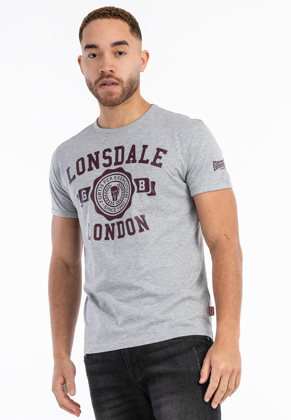 T-shirt regularny Lonsdale Murrister