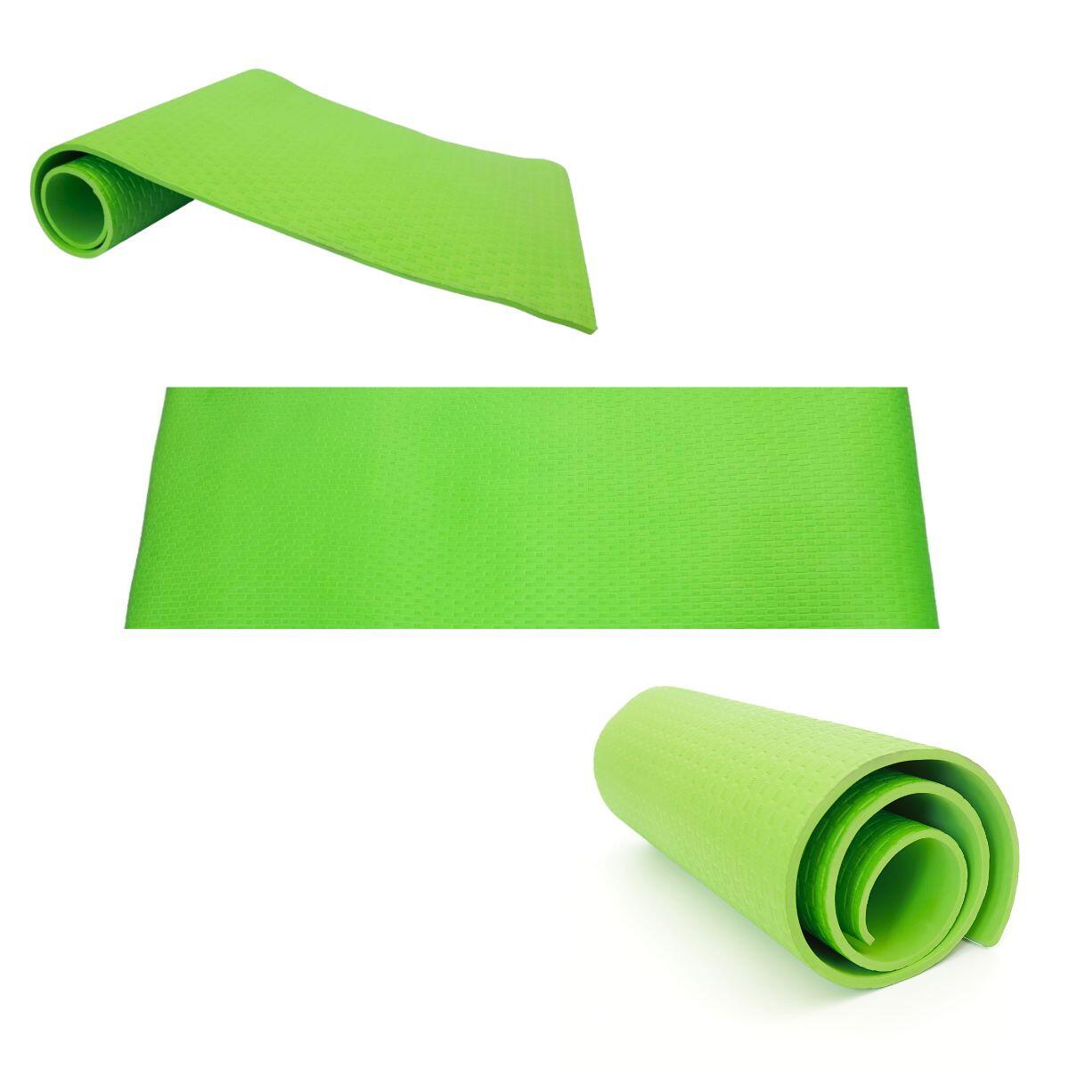 Unisex Fitness Mata do Ćwiczeń Jogi 190x90x0,7 cm X-star Zielony