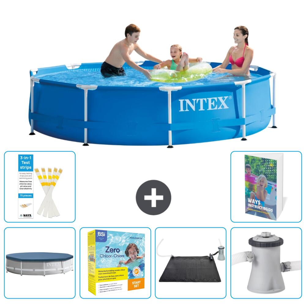 INTEX Basen ze stelażem Okrągły - 305x76 cm - 7-częściowy S60