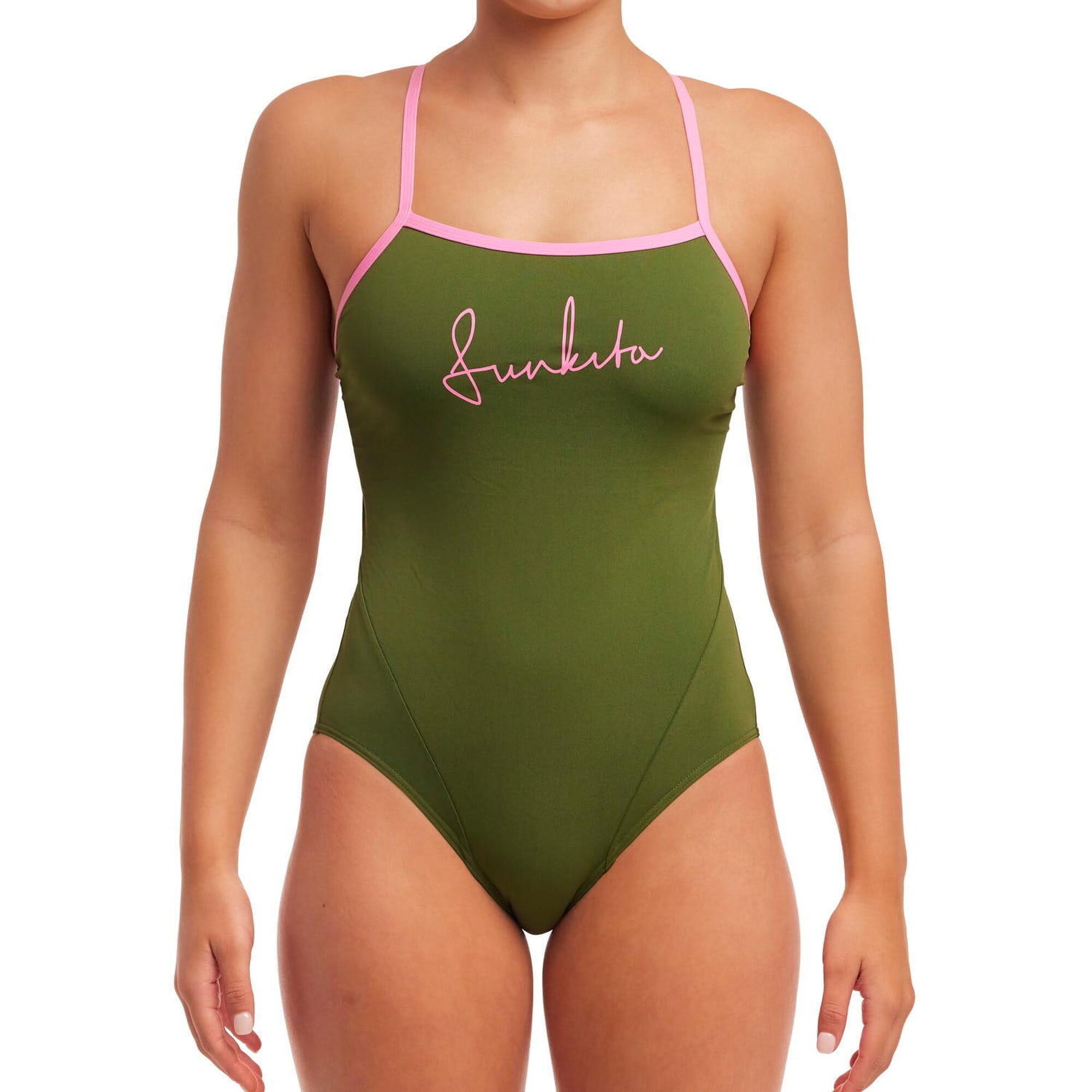 Strój do pływania FUNKITA Glamo Camo - Single Strap