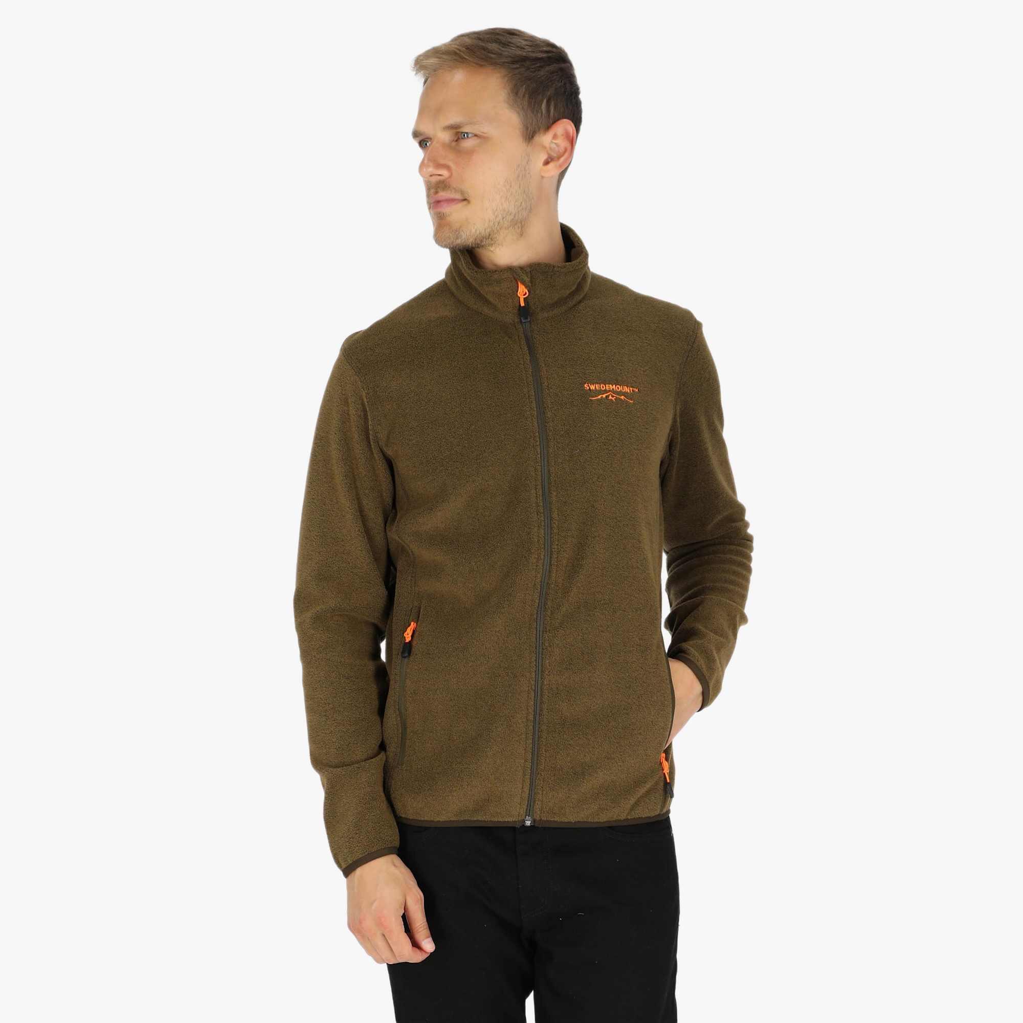Bluza Polarowa Rozpinana Wędrówki Mężczyzna Tromsö Szybkoschnący