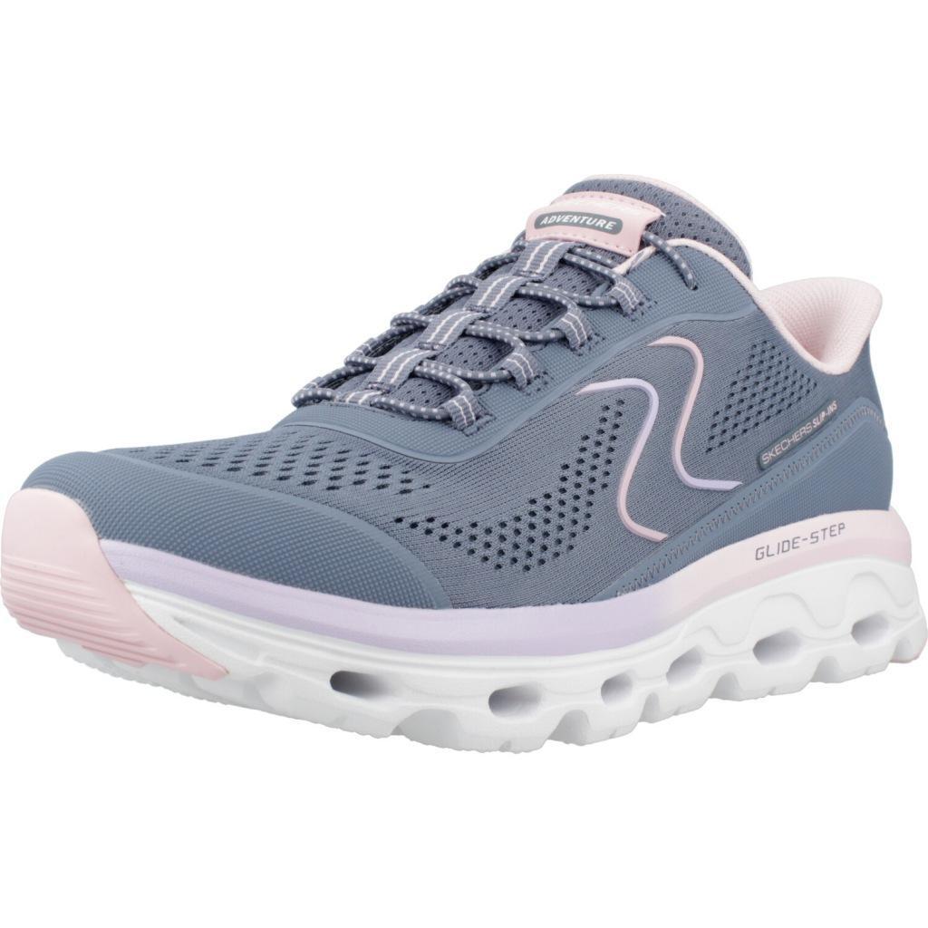 Buty SKECHERS GLIDE STEP SOLE Niebieski